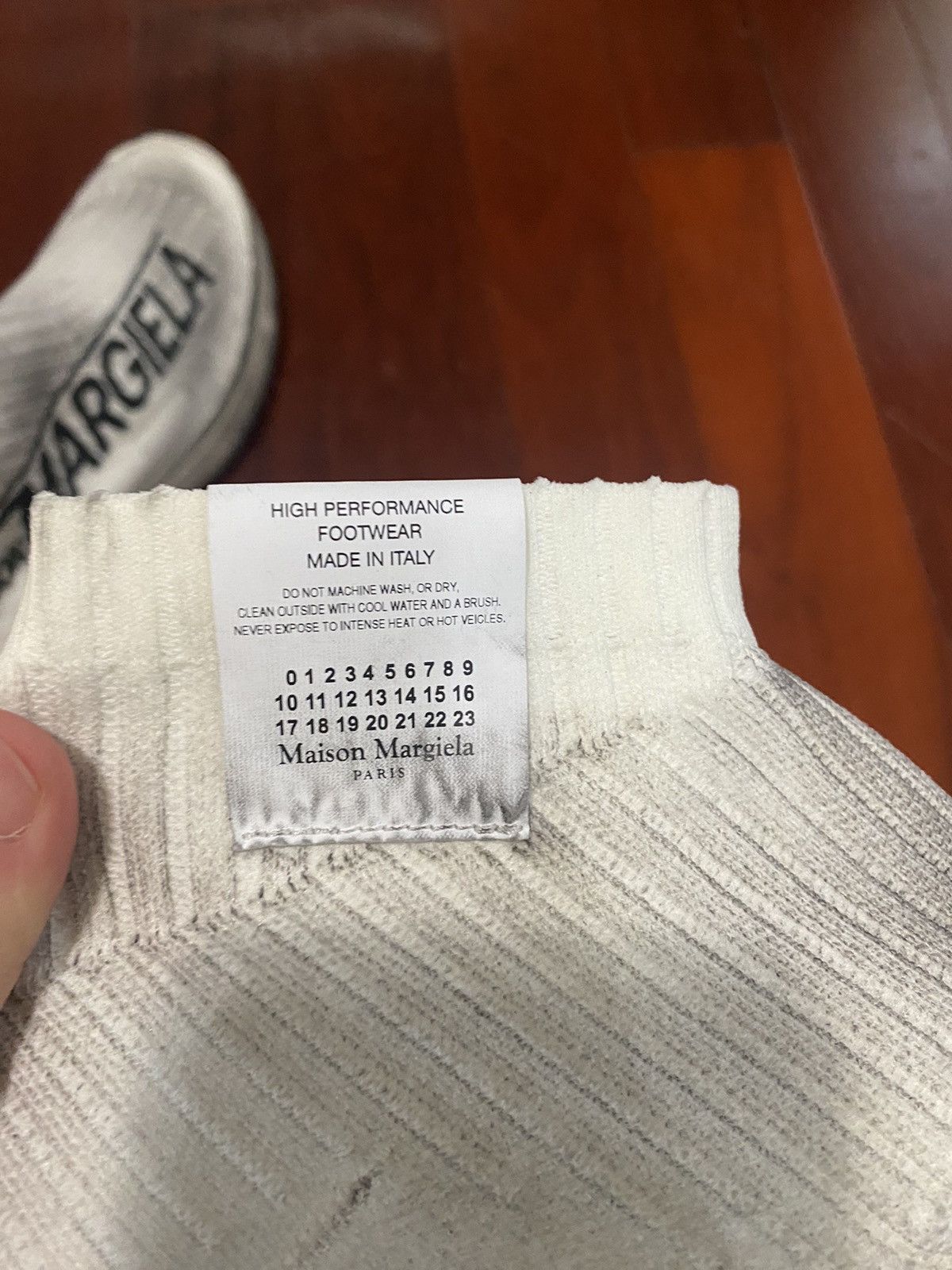 Maison Margiela Maison Margiela Socks shoe sneakers dirty version Size US 7.5 / EU 40-41 - 4 Thumbnail