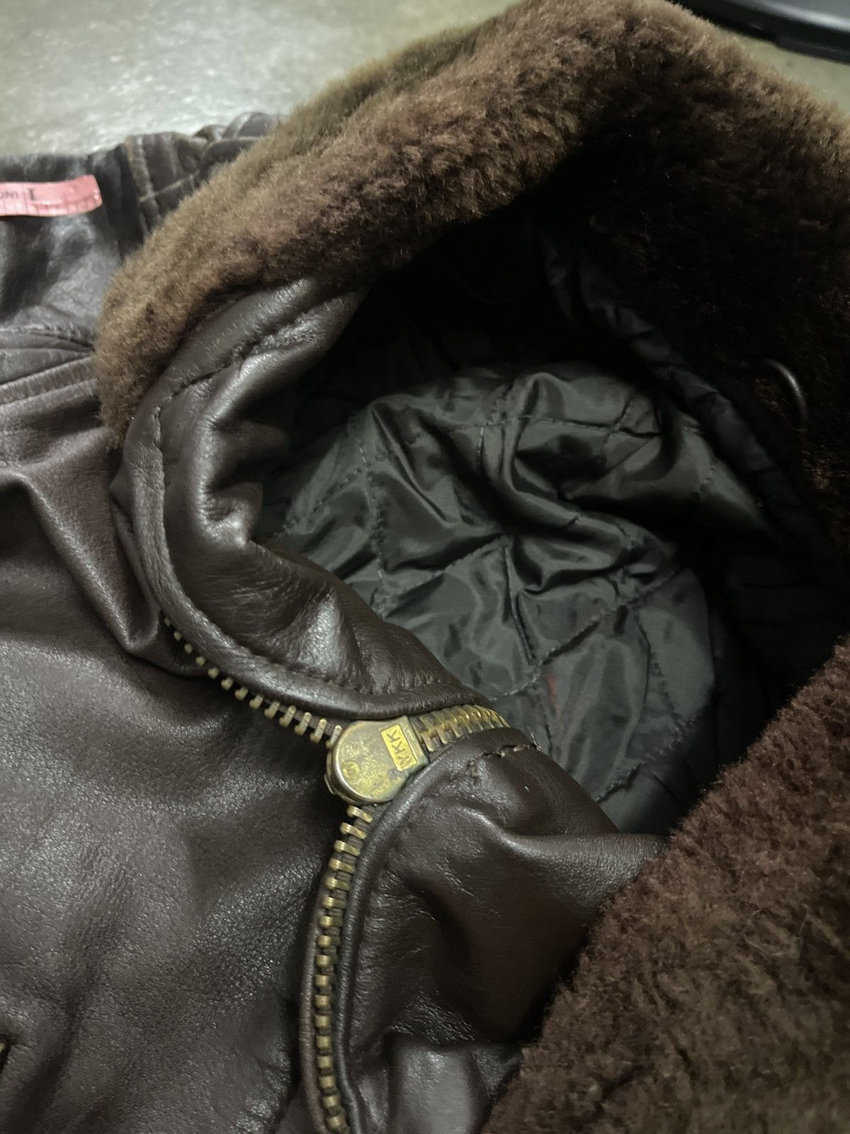 Vintage 💥 Vintage A-2 Leather Flight Jacket💥 Size US M / EU 48-50 / 2 - 19 Thumbnail