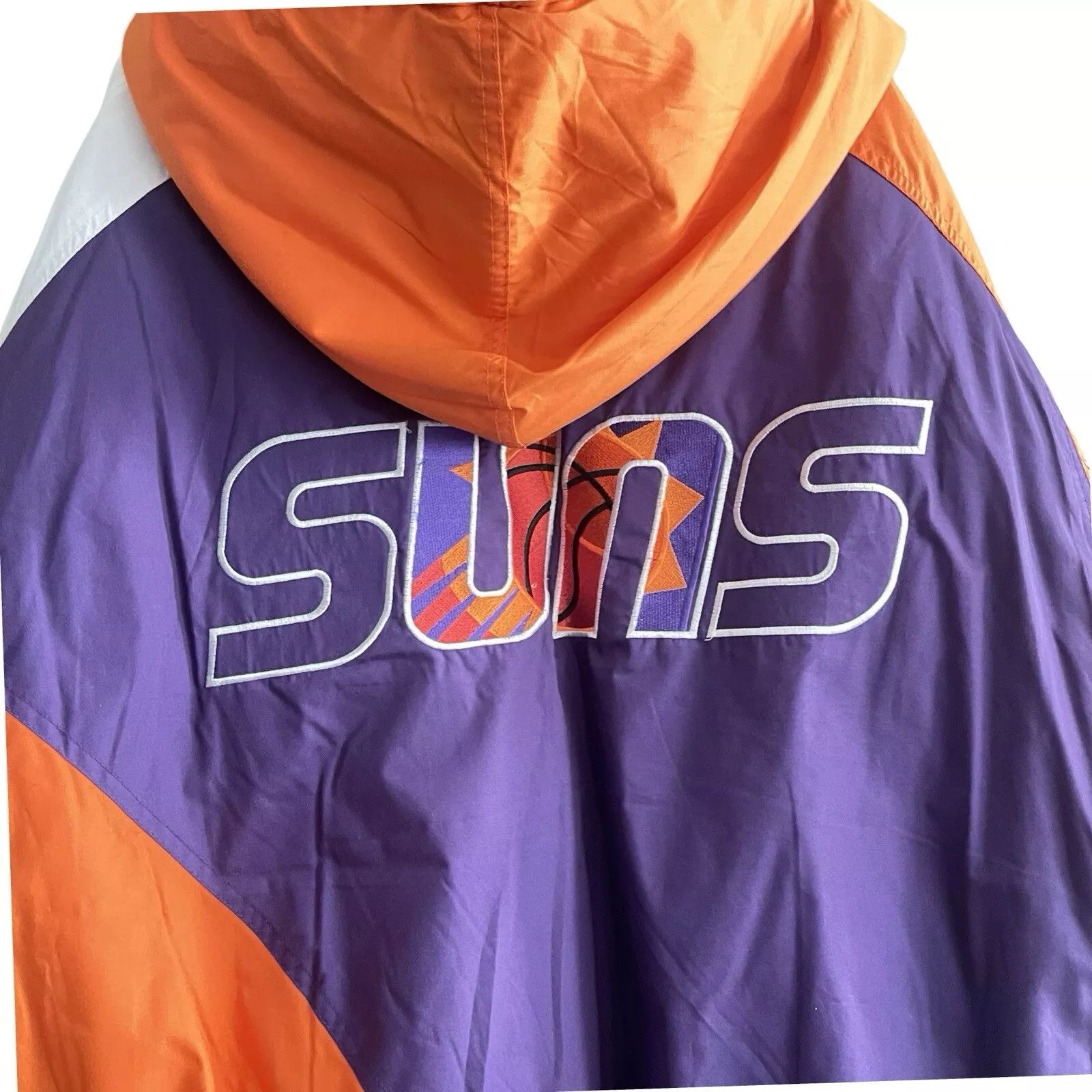 NBA × Pro Player × Vintage Pro Player Starter Phoenix Suns Quarter-Zip Jacket Men’s XL Size US XL / EU 56 / 4 - 9 Thumbnail