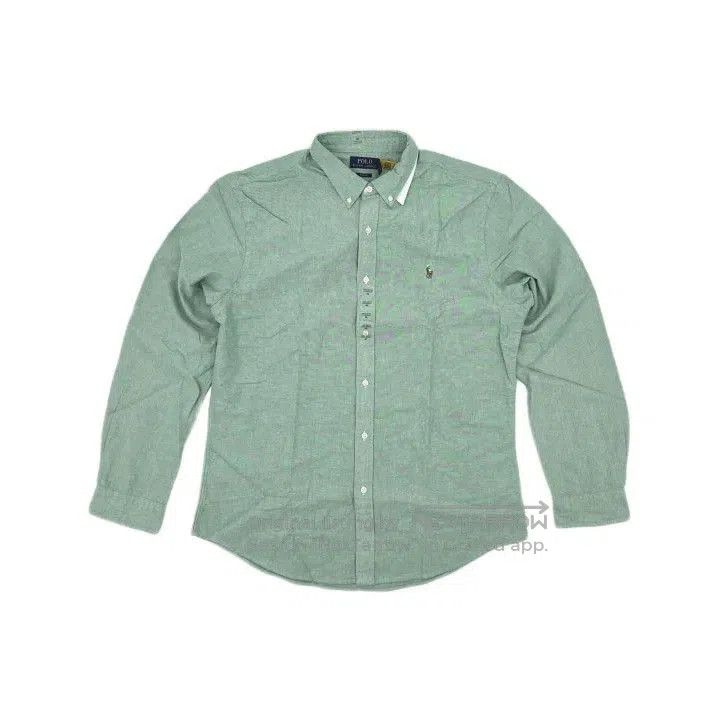 Polo Ralph Lauren Polo Ralph Lauren Green Long Sleeve Button. Size US XL / EU 56 / 4 - 2 Thumbnail
