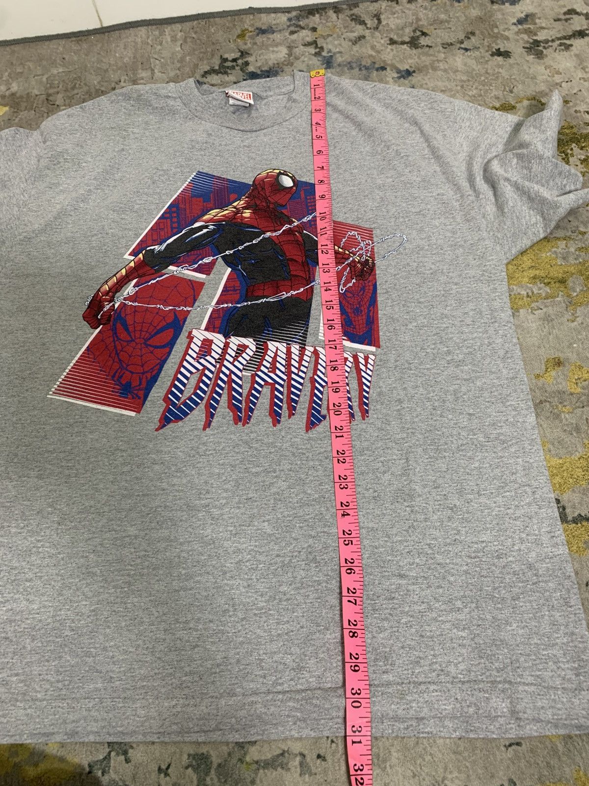 Vintage Vintage 2000’s Spiderman Marvel comics Tshirt Size US XL / EU 56 / 4 - 9 Thumbnail