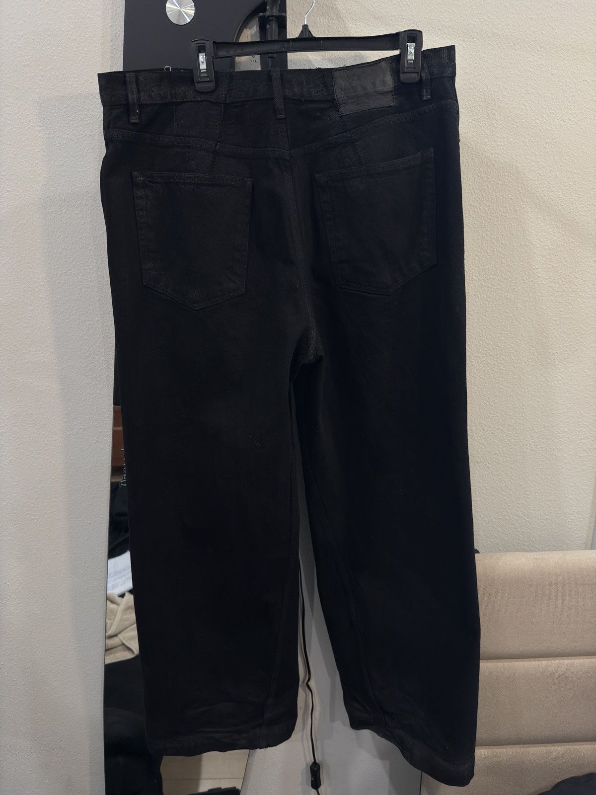 K-Two Studios k-two studios waxed denim jeans Size US 35 - 4 Thumbnail