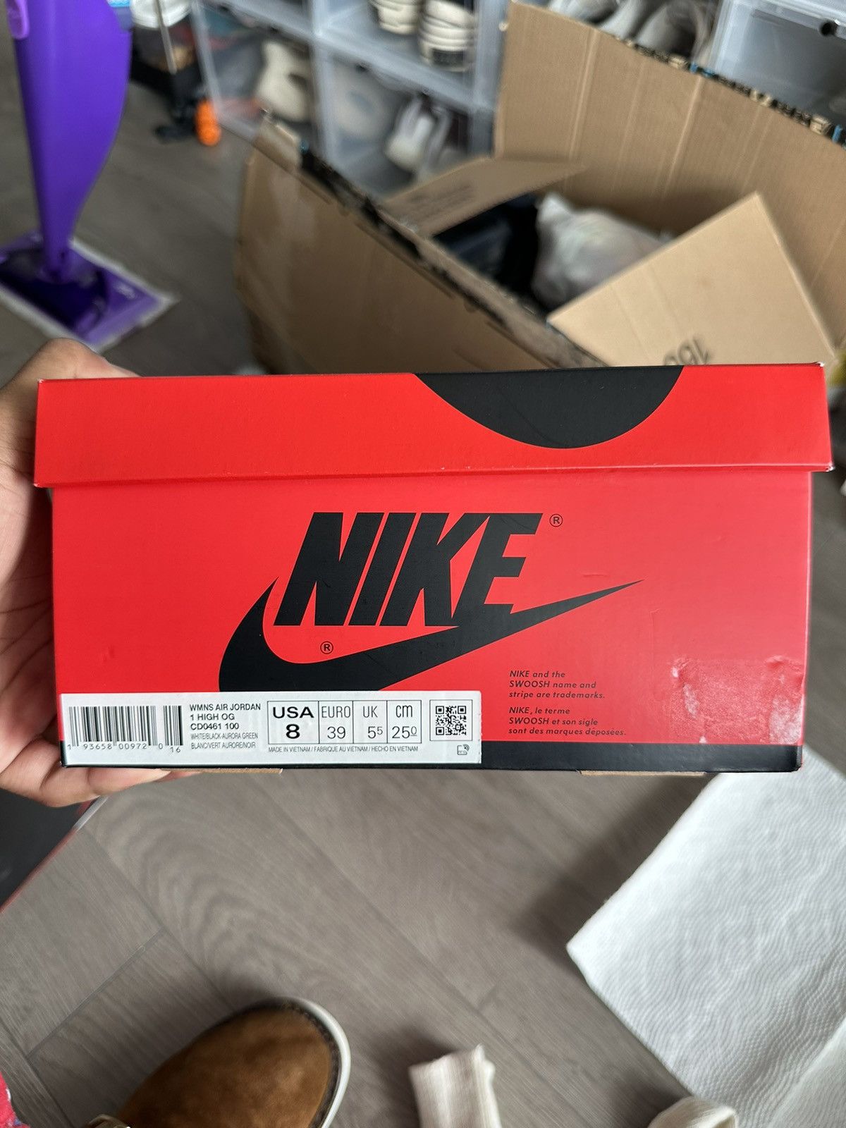 Jordan Brand × Nike Tie Dye Jordan 1 Size US 8 / IT 38 - 7 Thumbnail
