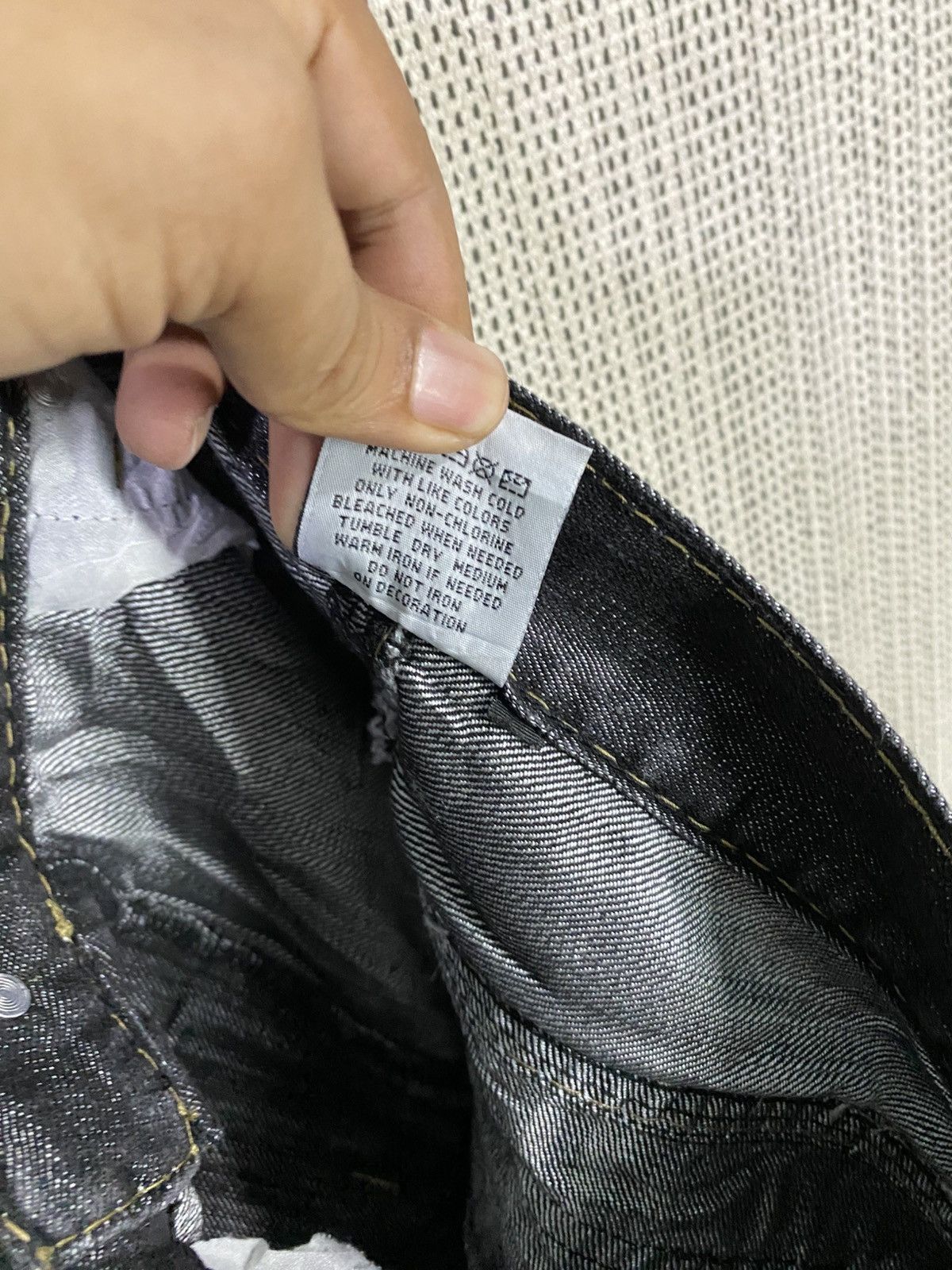 Japanese Brand Japanase brand denim emboidery cross logo very rare Size US 32 / EU 48 - 11 Thumbnail