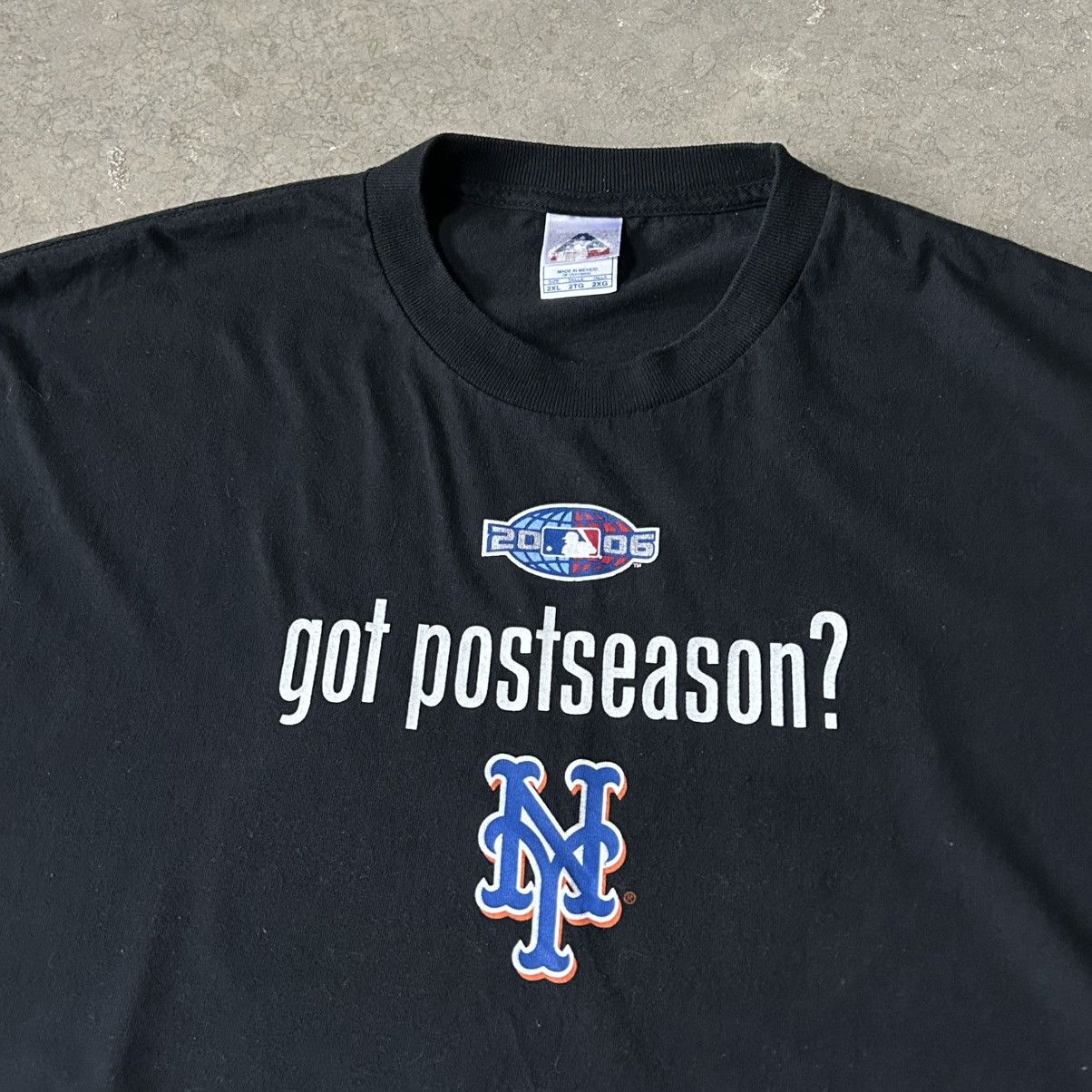 MLB Vintage 2006 NY Mets vs Yankees RIP Diss Tee - Size 2XL Size US XXL / EU 58 / 5 - 4 Thumbnail