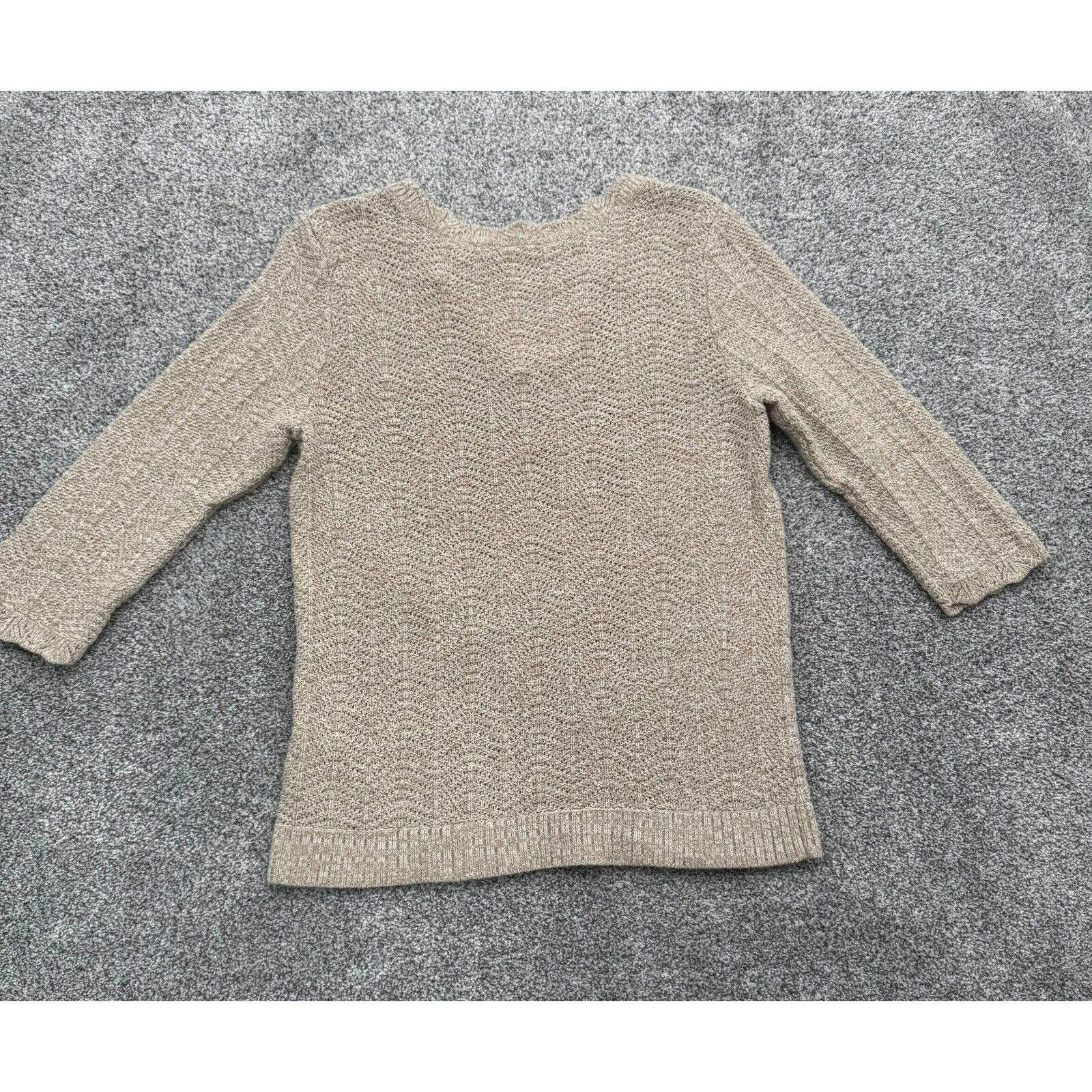 Other Christopher & Banks Open Knit Sweater Large Cottagecore Size L / US 10 / IT 46 - 5 Thumbnail