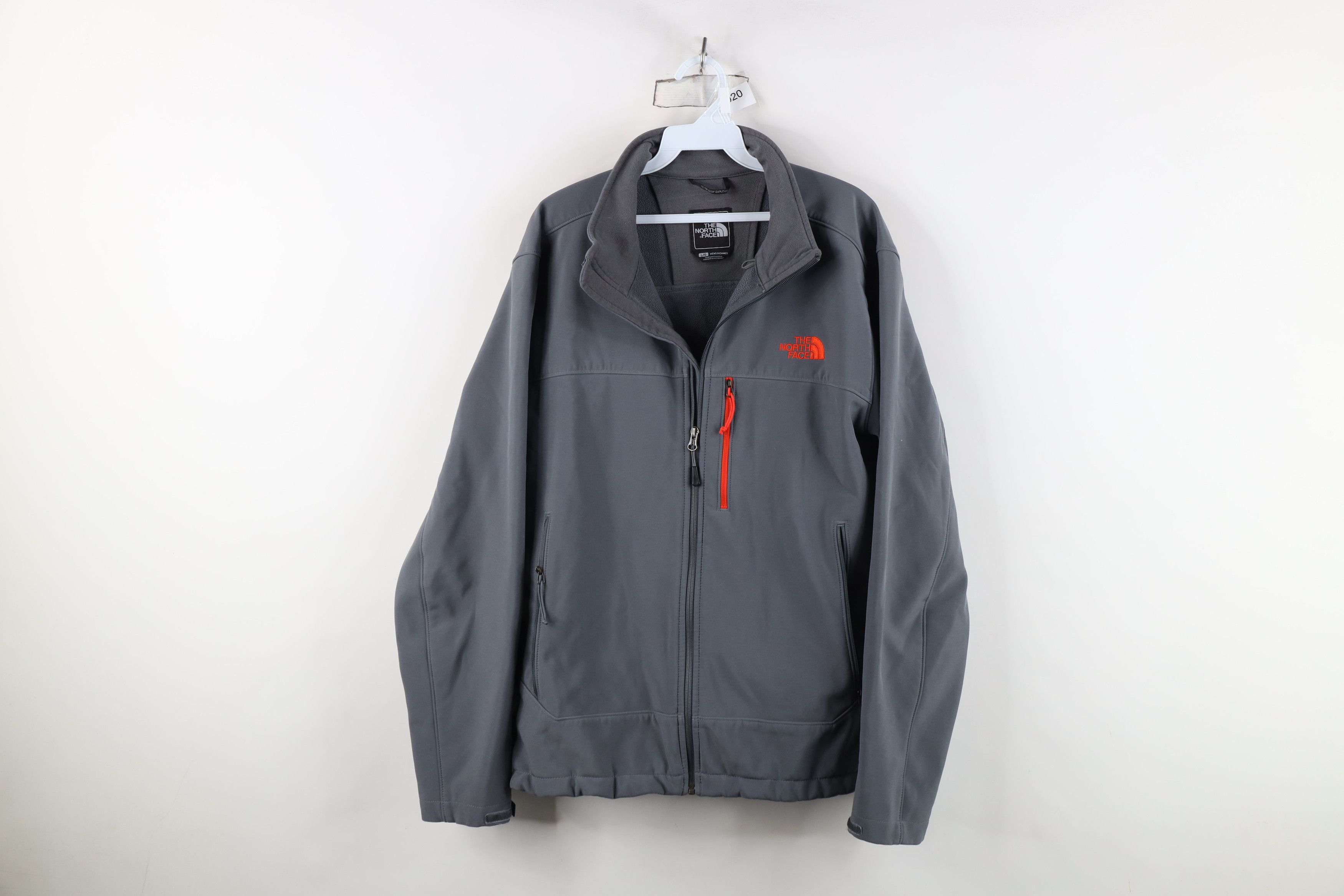 The North Face The North Face Spell Out Fleece Lined Soft Shell Jacket Size US L / EU 52-54 / 3 - 1 Thumbnail