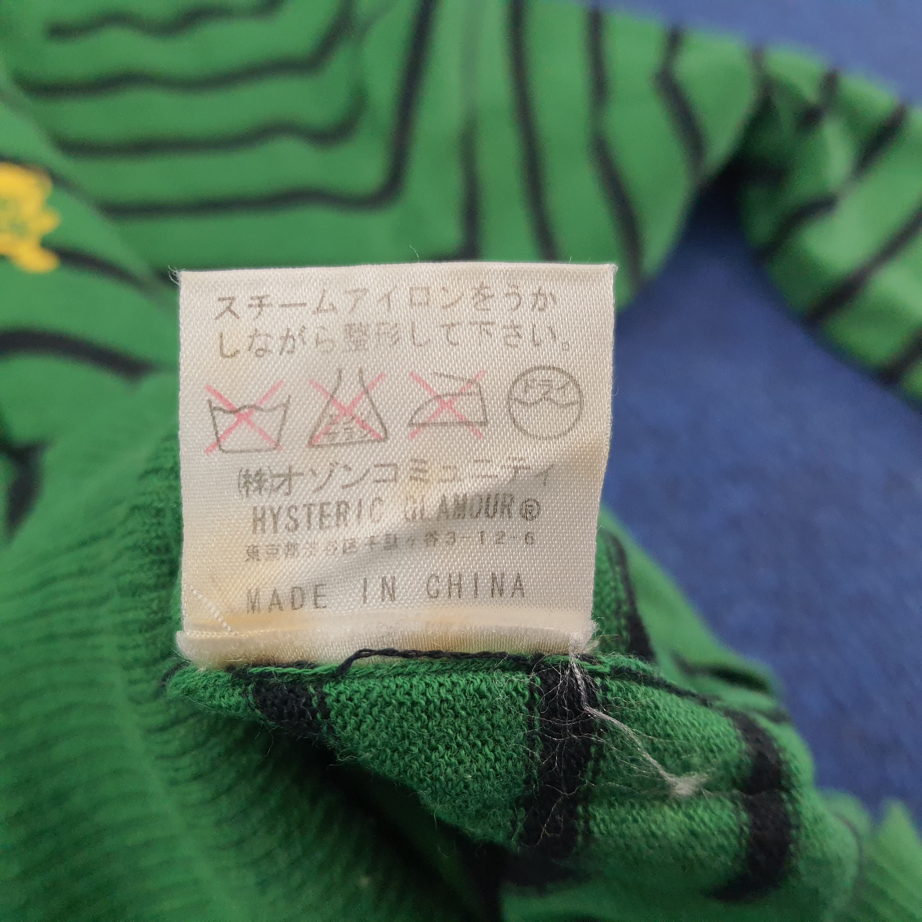 Hysteric Glamour Vintage Hysteric Glamour Stripe Japan Brand Tshirt C249N44 Size XS / US 0-2 / IT 36-38 - 6 Thumbnail