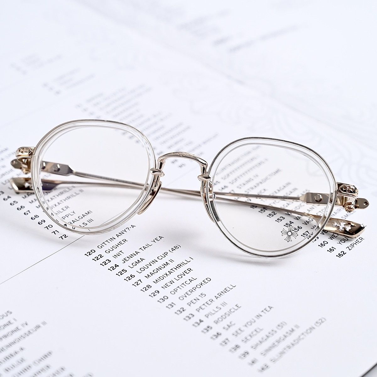 Chrome Hearts CHROME HEARTS SEX T-9 GLASSES Size ONE SIZE - 14 Thumbnail