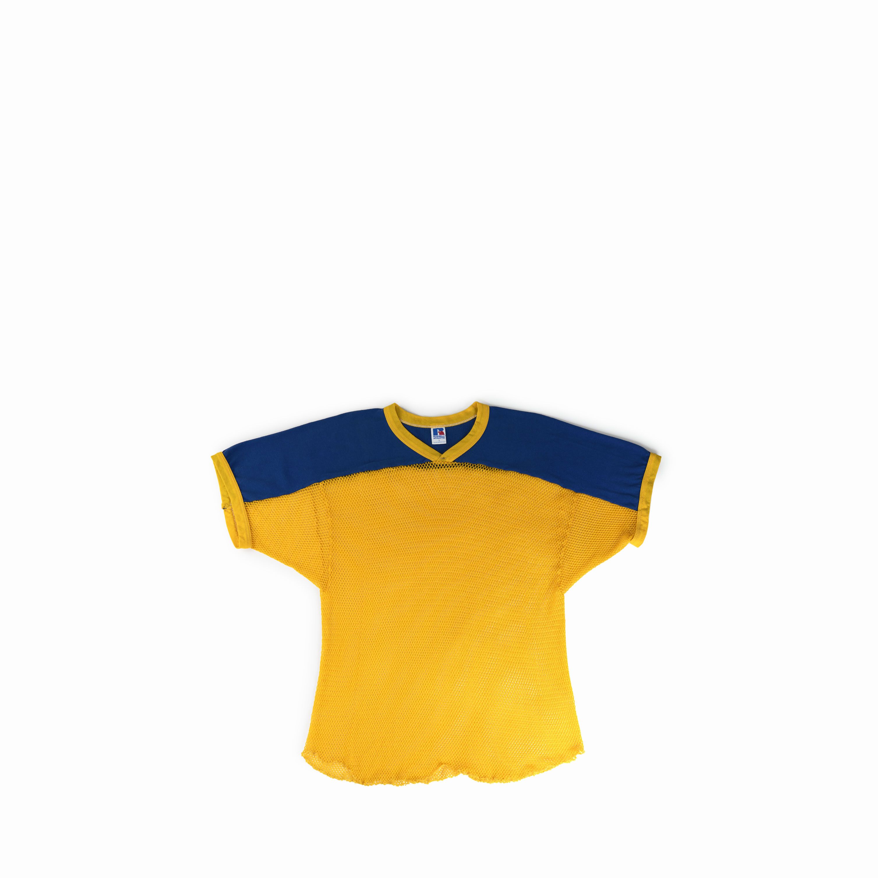 Vintage Vintage 1980's Rusell Ringer Jersey Shirt Size US L / EU 52-54 / 3 - 1 Thumbnail