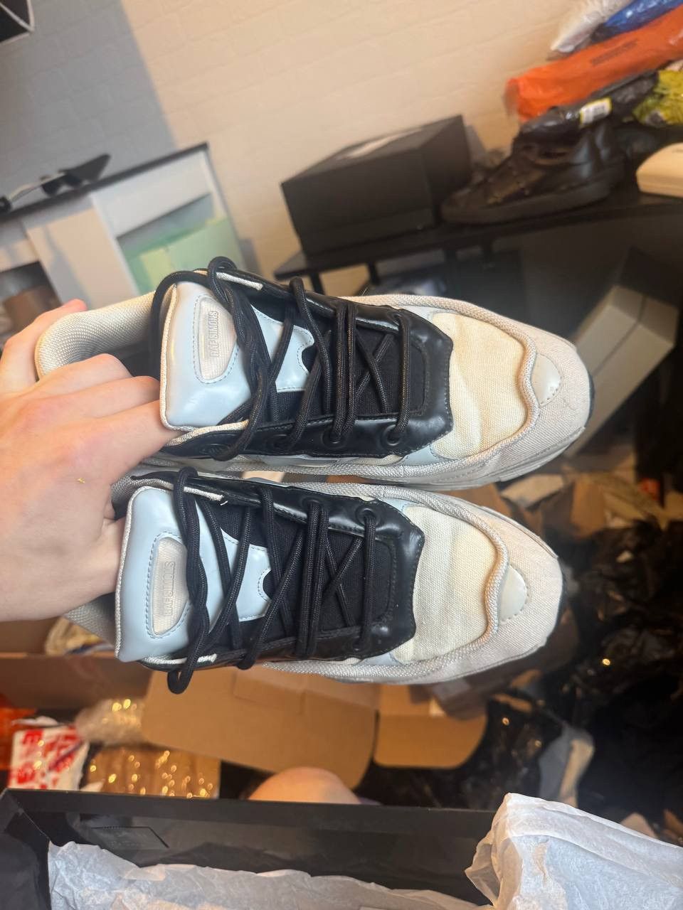 Adidas × Raf Simons RAF SIMONS OZWEEGO 3 Size US 9.5 / EU 42-43 - 2 Thumbnail