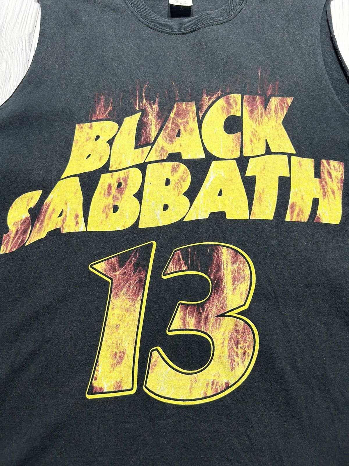 Band Tees 2013 Black Sabbath Ozzy Osbourne 13 Tour Tee Tank Top Size US S / EU 44-46 / 1 - 6 Thumbnail