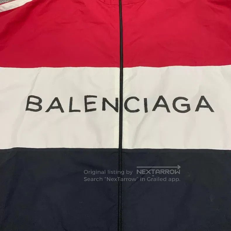 Balenciaga Balenciaga Patchwork Colorblock Windbreaker Jacket Size XS / US 0-2 / IT 36-38 - 7 Thumbnail