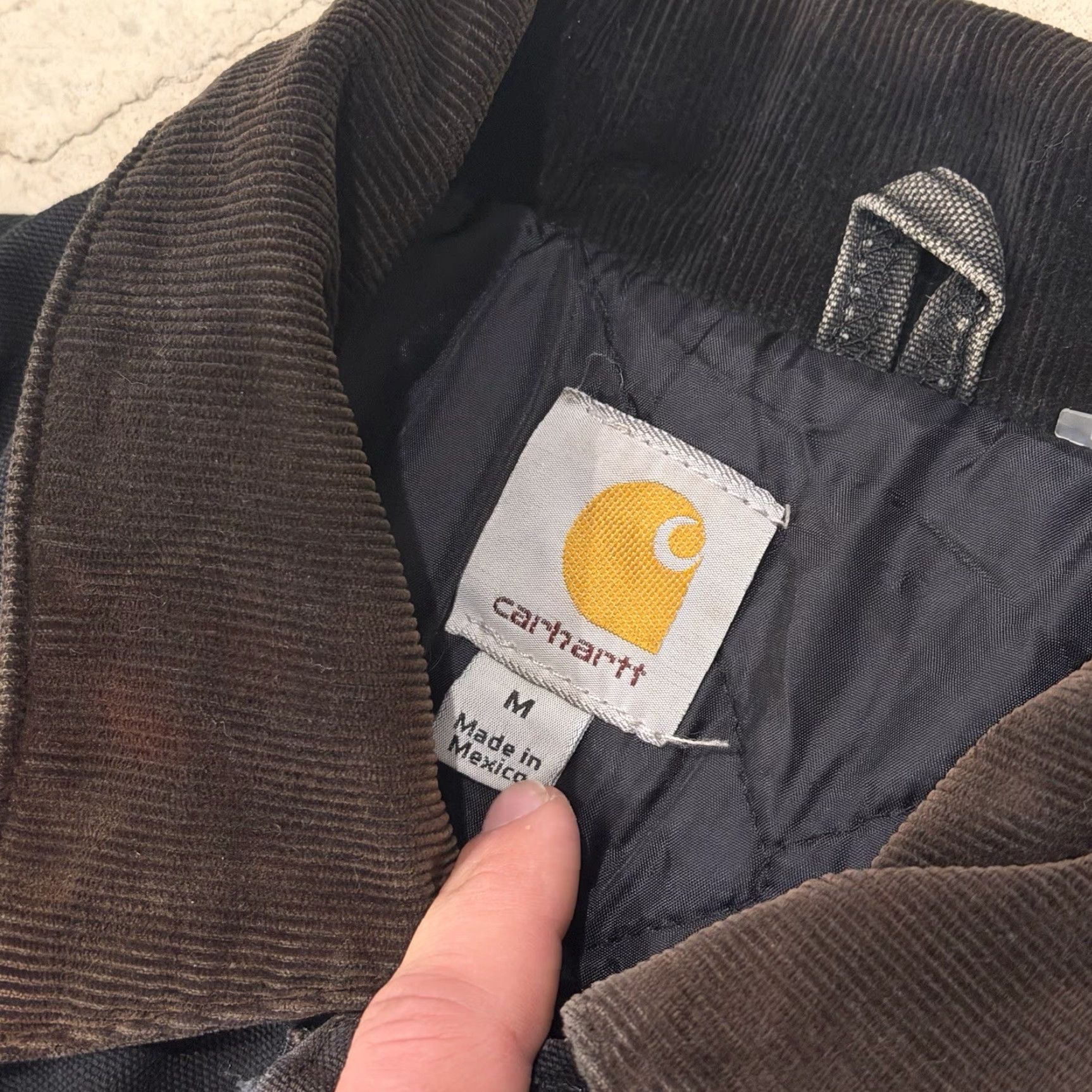 Carhartt Carhartt Jacket Mens C003 Duck Traditional Coat Black Quilted Medium Regular Heavyweight Workwear Size US M / EU 48-50 / 2 - 3 Thumbnail