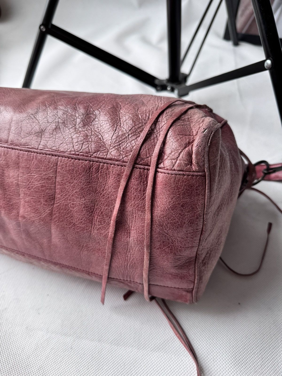 Balenciaga × Designer × Vintage Vintage Balenciaga City Bag Distressed Leather Handbag Size ONE SIZE - 19 Thumbnail