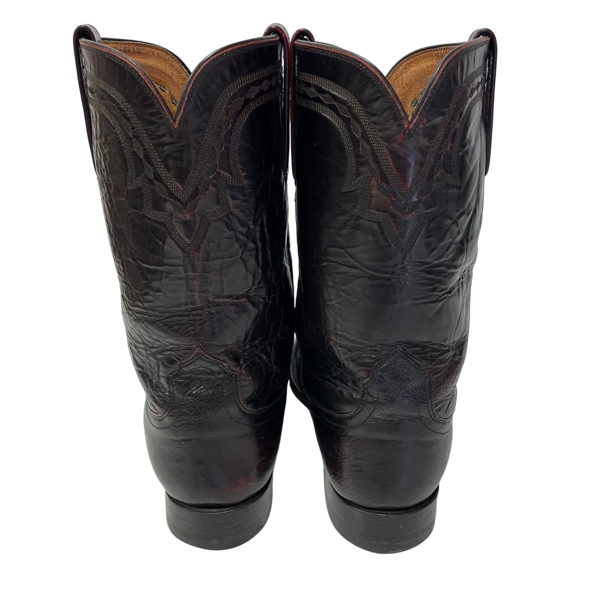 Lucchese Lucchese 2000 Cowboy Western SMOOTH OSTRICH Roper Boots Size US 8.5 / EU 41-42 - 7 Thumbnail