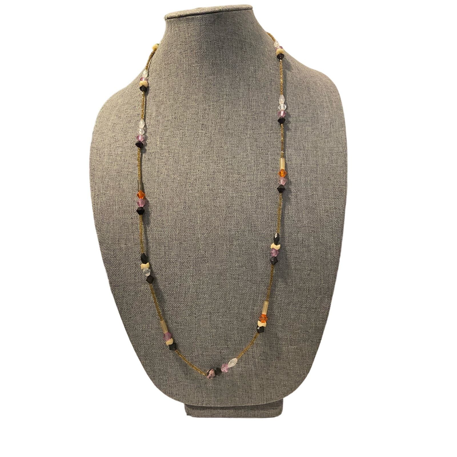 Handmade Handmade colorful bead necklace Size ONE SIZE - 1 Thumbnail