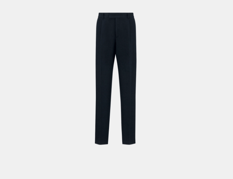 Dior o1w1db10525 483C13 Pant in Blue Size US 36 / EU 52 - 1 Thumbnail