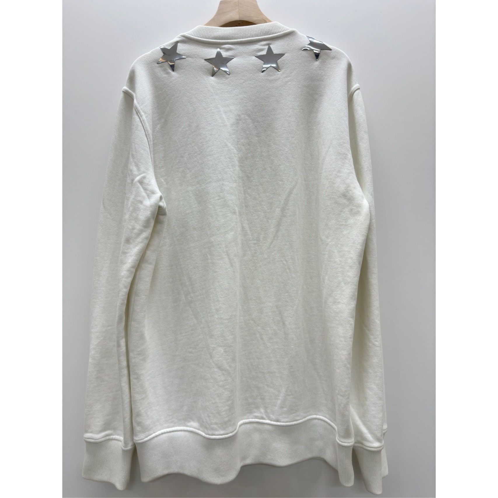 Givenchy Givenchy Classic Black Star Appliqué Crewneck Sweatshirt (Si Size S / US 4 / IT 40 - 6 Thumbnail