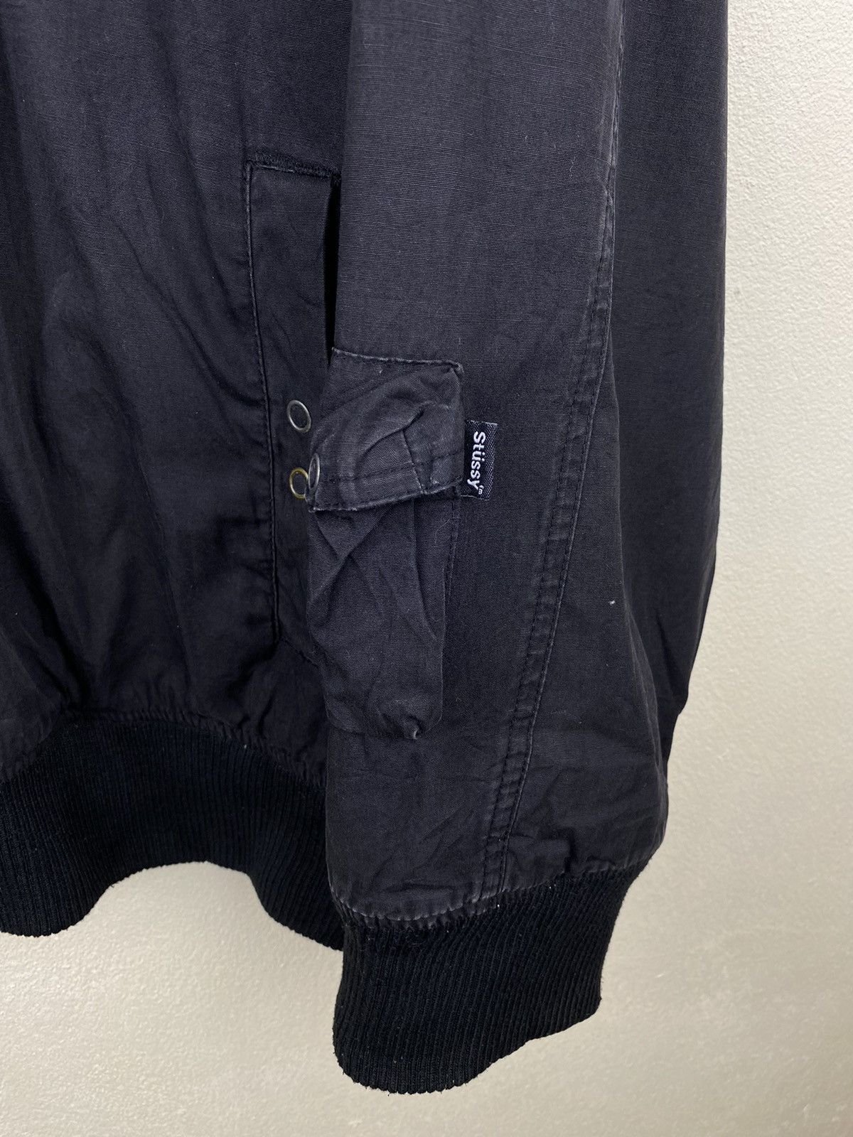 Stussy 🔥Vintage Rare STUSSY Reversible Cargo Bomber Jacket Size US L / EU 52-54 / 3 - 3 Thumbnail