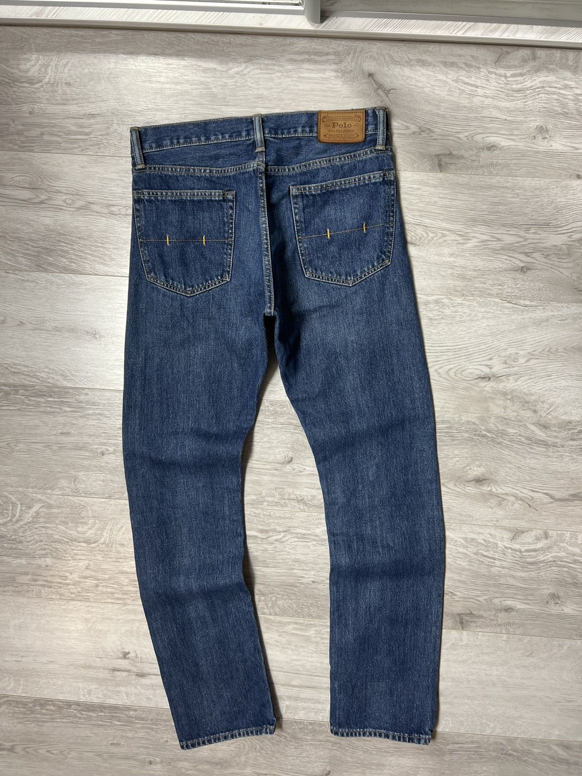 RRL Ralph Lauren Polo Ralph Lauren Jeans Blue Denim Pants Size US 31 - 11 Thumbnail