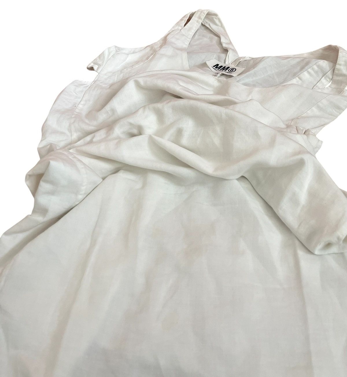 Maison Margiela TAX FREE 🇺🇸 maison martin margiela mm6 white mini dress Size S / US 4 / IT 40 - 2 Thumbnail