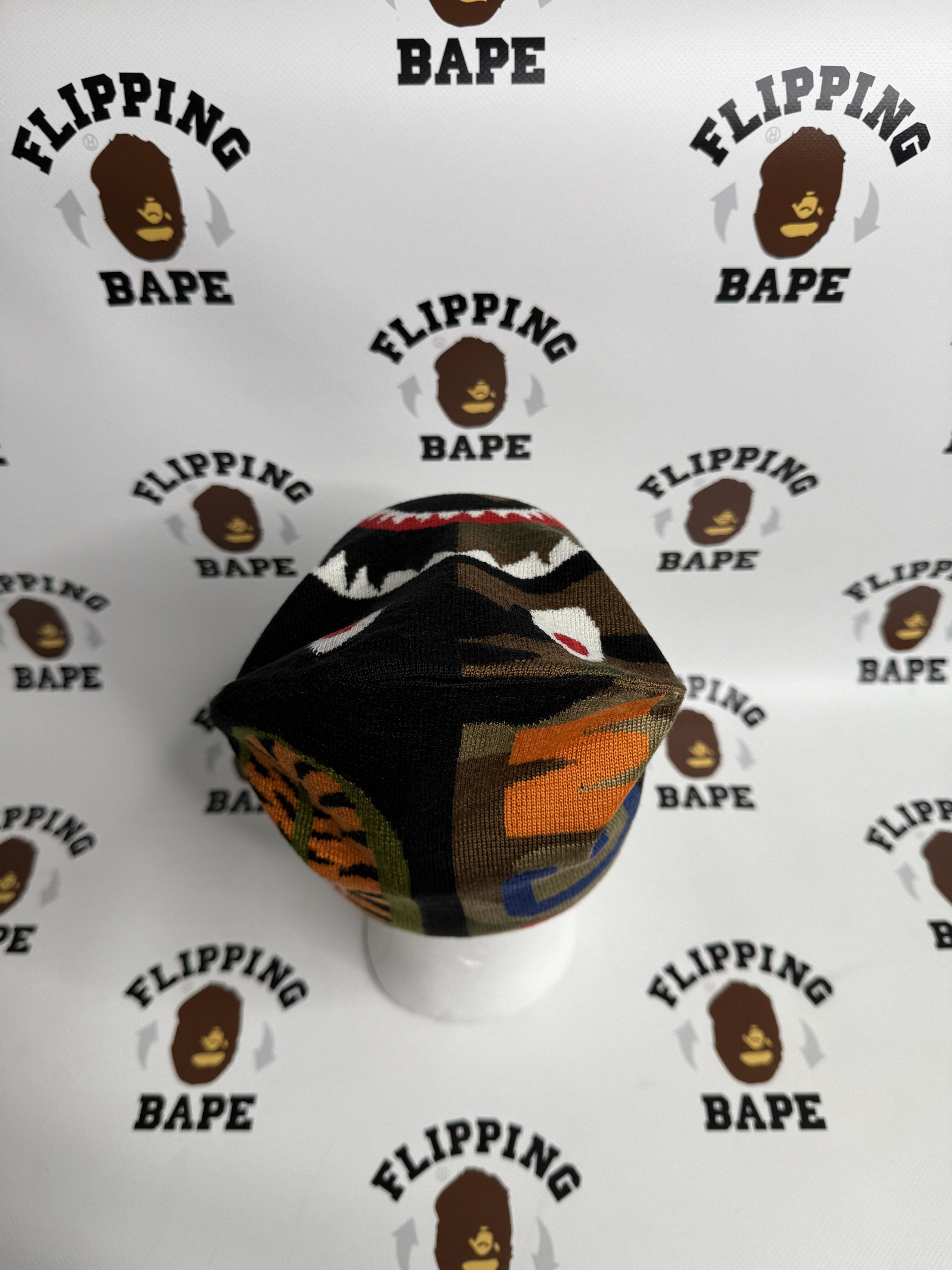 Bape BAPE 1ST SHARK KNIT CAP Size ONE SIZE - 4 Thumbnail