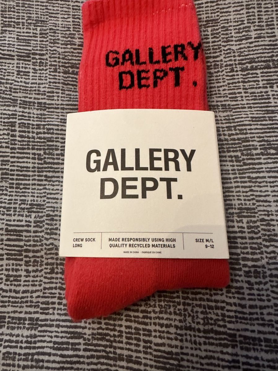 Gallery Dept. Gallery Dept Red Socks M/L Size ONE SIZE - 1 Thumbnail