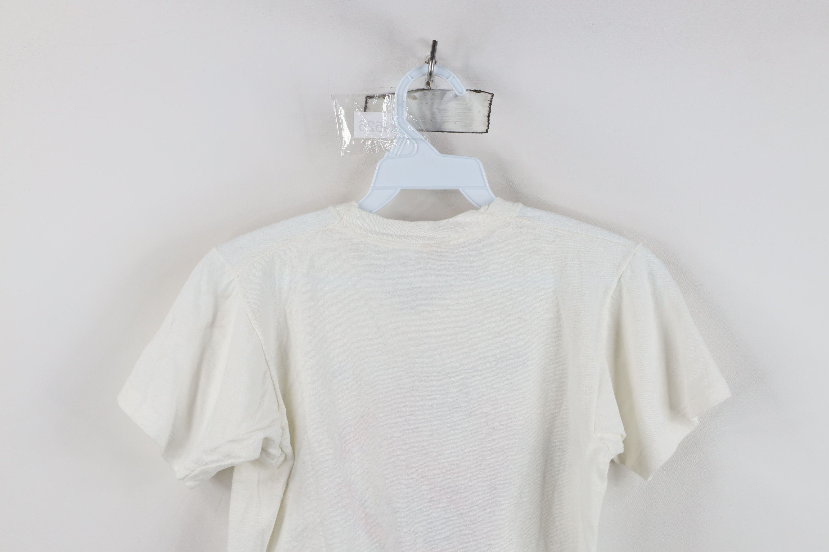 Vintage Vintage 80s Acquit Bernhard Goetz New York T-Shirt USA Size S / US 4 / IT 40 - 10 Thumbnail