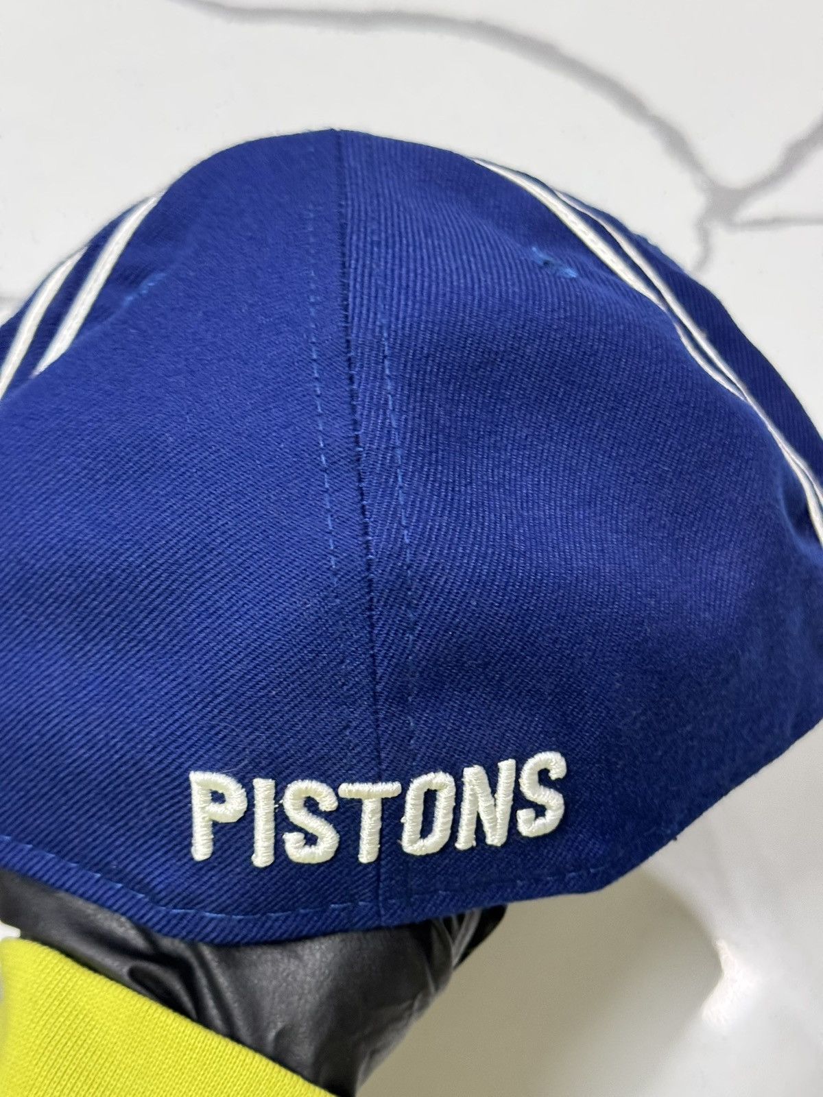 New Era New Era 59FIFTY Hardwood Classics Detroit Pistons Fitted Hat Size ONE SIZE - 10 Thumbnail