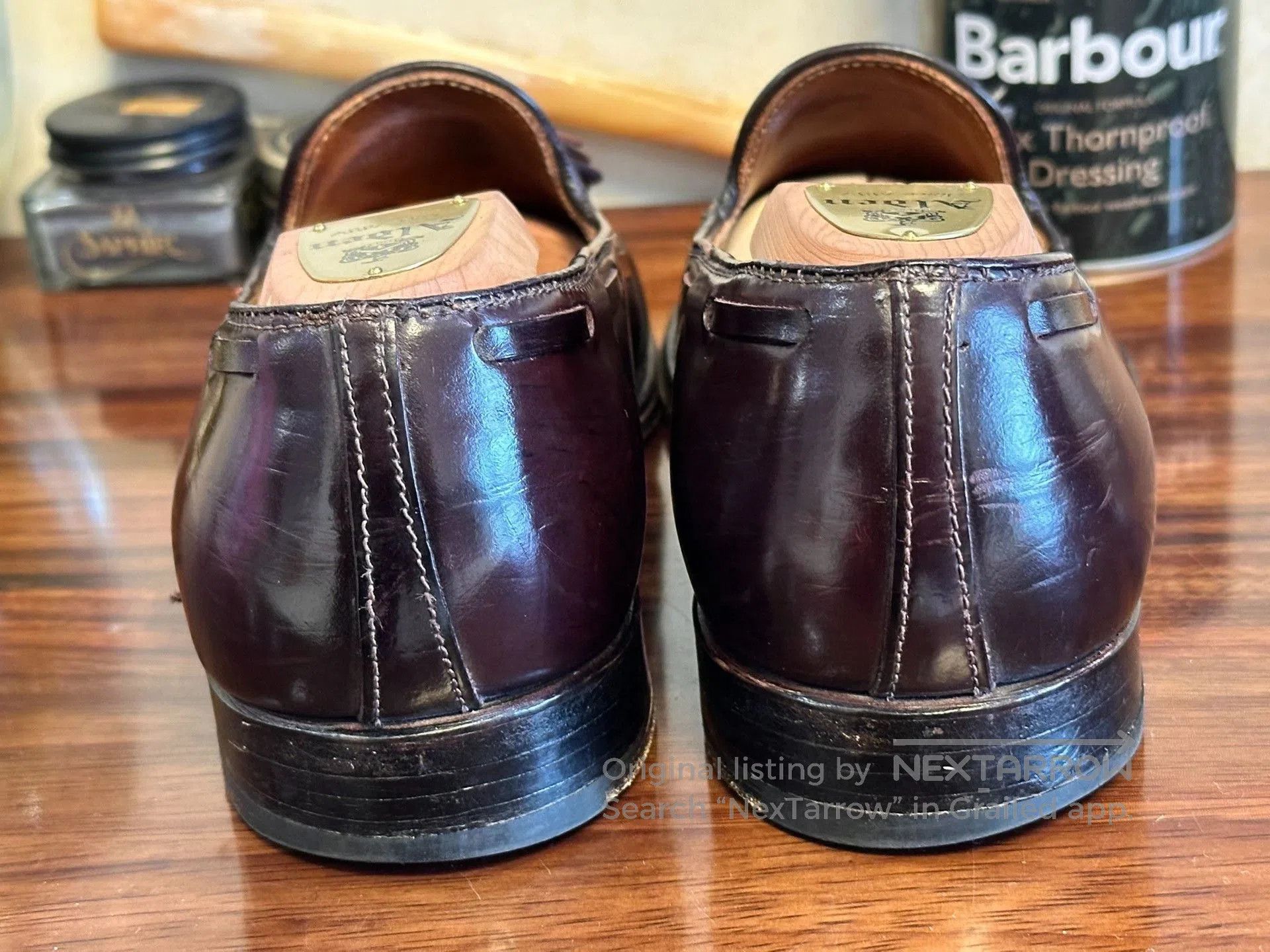 Alden Alden Shell Cordovan Loafer 563. Size US 7.5 / EU 40-41 - 6 Thumbnail