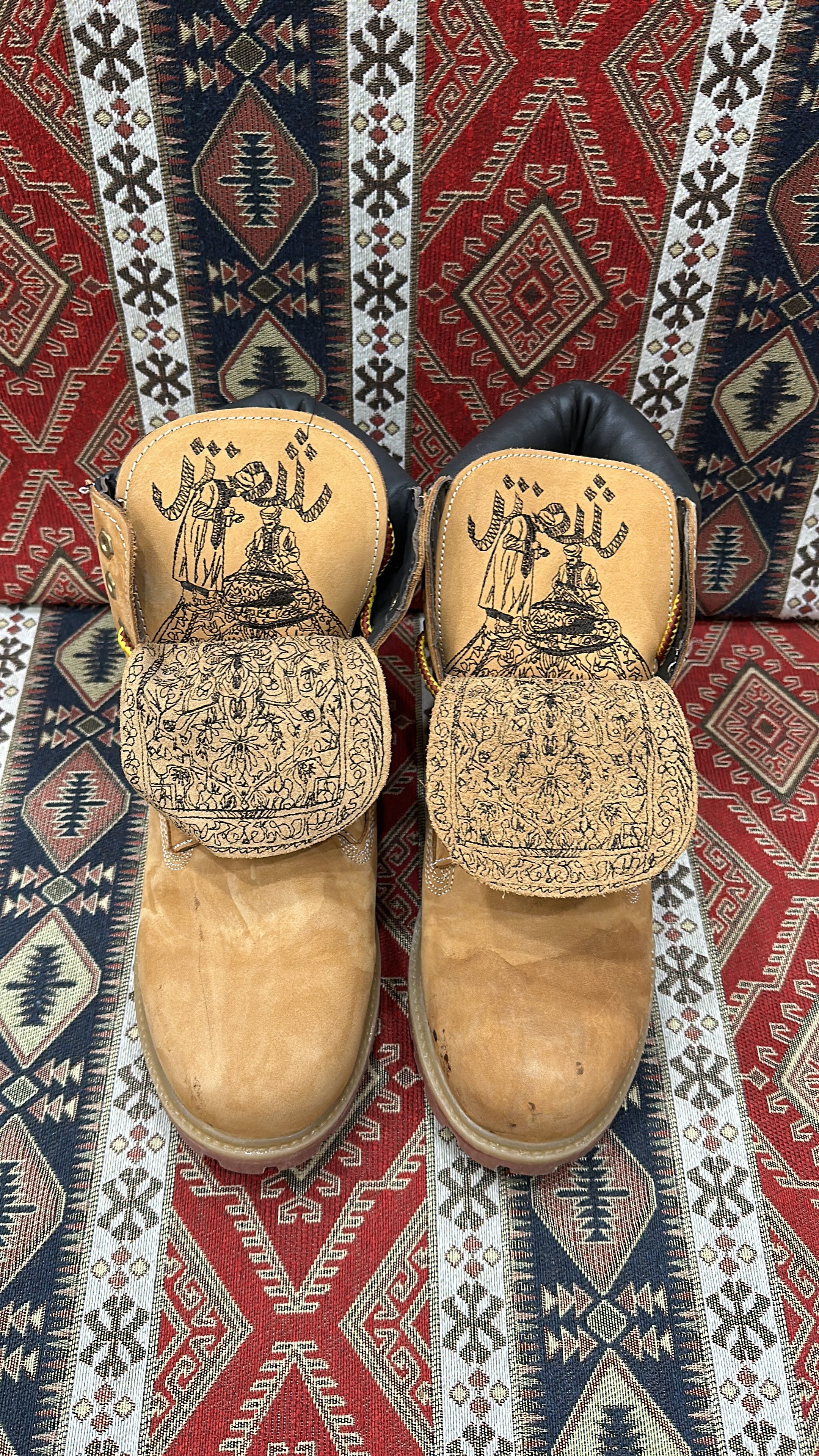 Derschutze Derschütze "yasmin v3" Boots Size 45 Timberland Style Size US 11 / EU 44 - 2 Thumbnail
