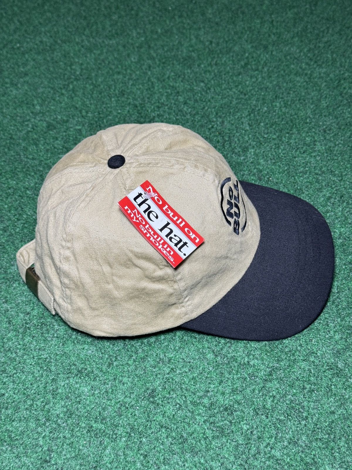 Vintage No Bull Winston Smoking Vintage Cigarette 90s Strapback Hat Size ONE SIZE - 2 Thumbnail