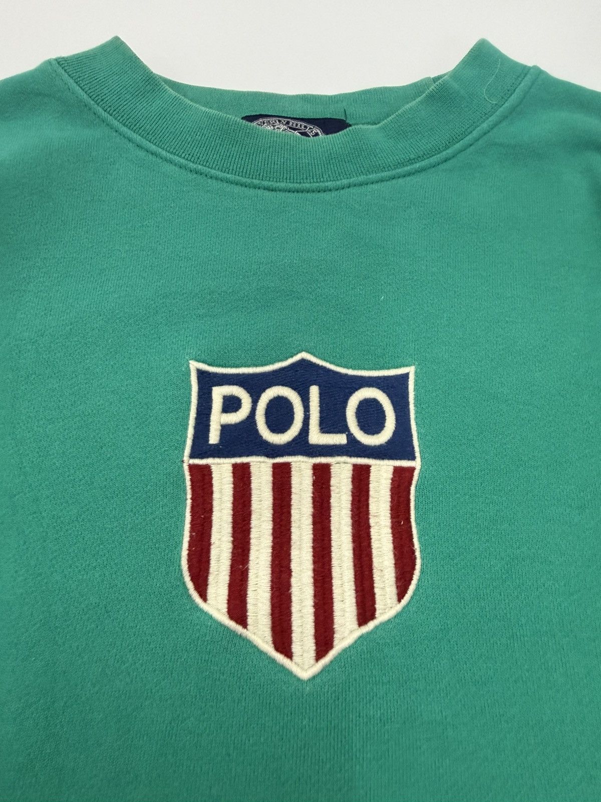 Polo Ralph Lauren 🔥 BHPC Polo K-Swiss Embroidery Cantre Logo Sweatshirt - M Size US M / EU 48-50 / 2 - 4 Thumbnail