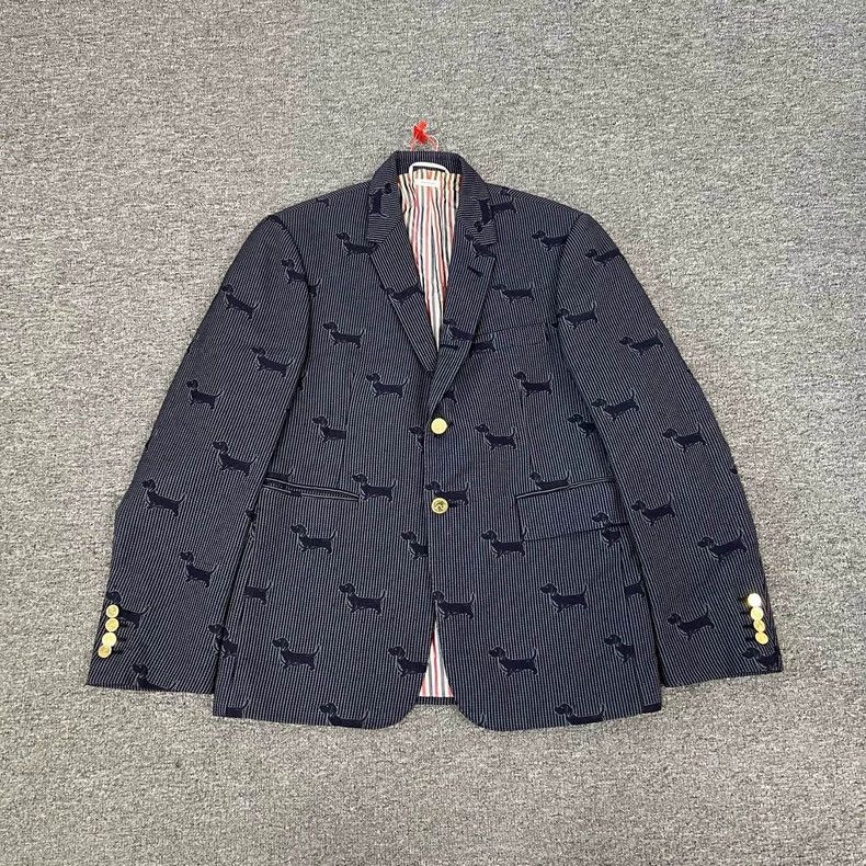 Thom Browne Thom Browne Dog Print Blazer Size 2-dmc Size US M / EU 48-50 / 2 - 1 Thumbnail