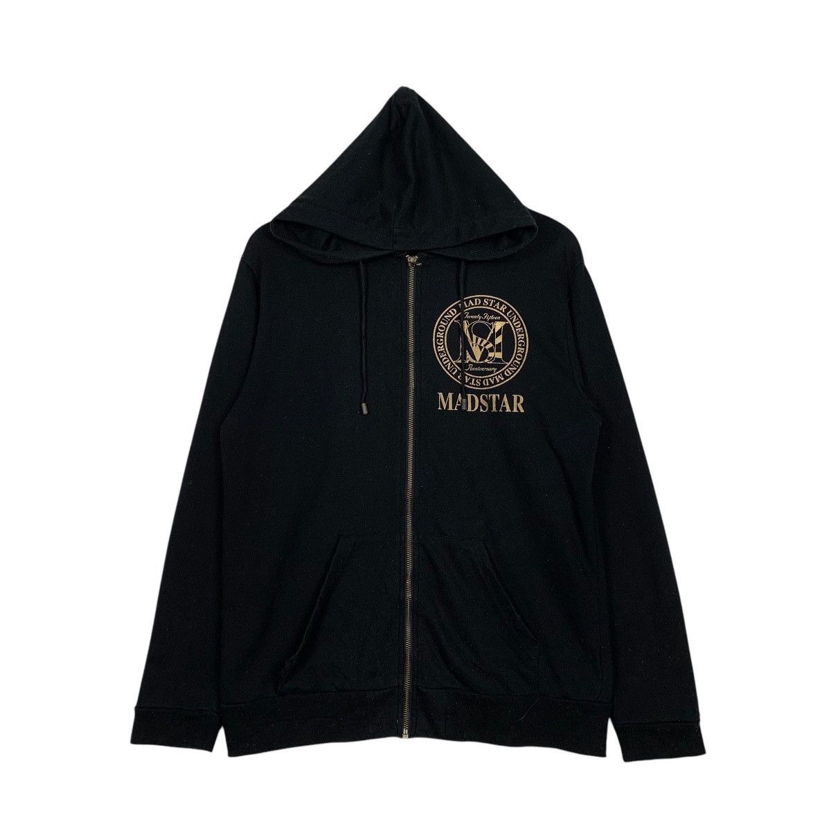 Japanese Brand Japanese Brand Mad Star Underground Zipper Hoodie 