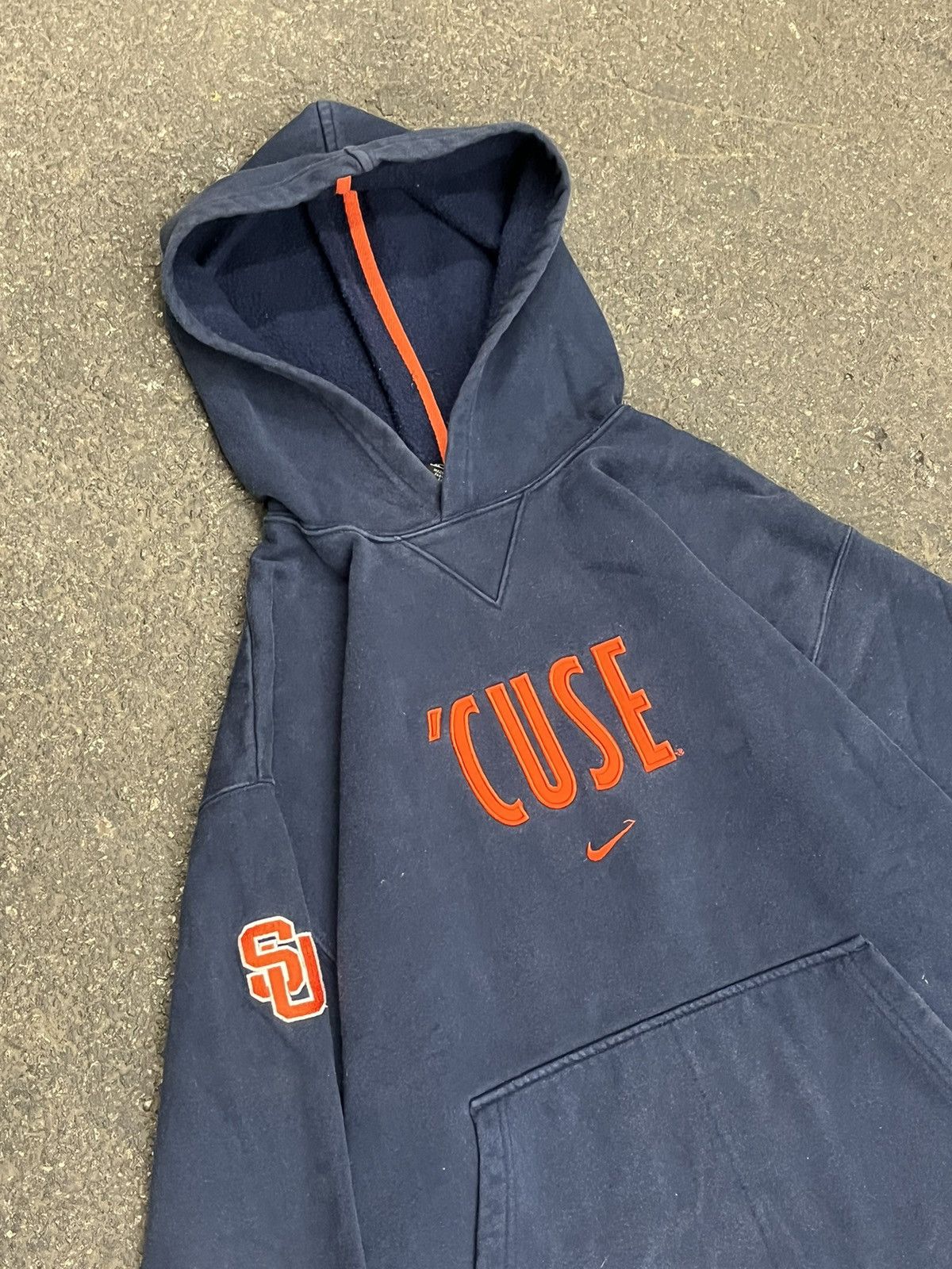 Nike × Vintage Nike center swoosh Syracuse university rare hype y2k college Size US XL / EU 56 / 4 - 3 Thumbnail