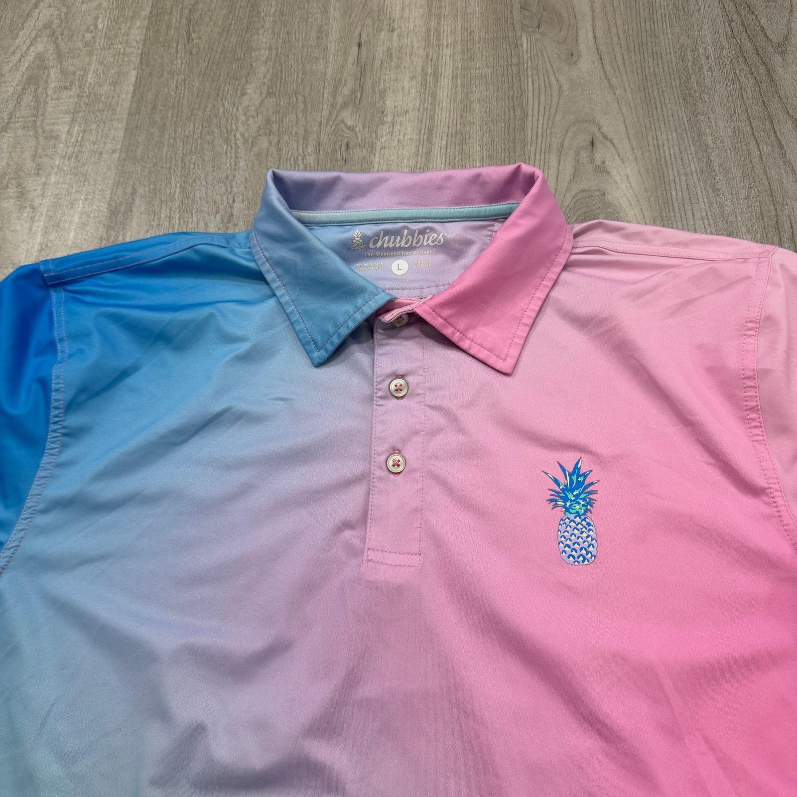 Chubbies Chubbies The Greatient Performance Polo Shirt Men's Large Size US L / EU 52-54 / 3 - 3 Thumbnail