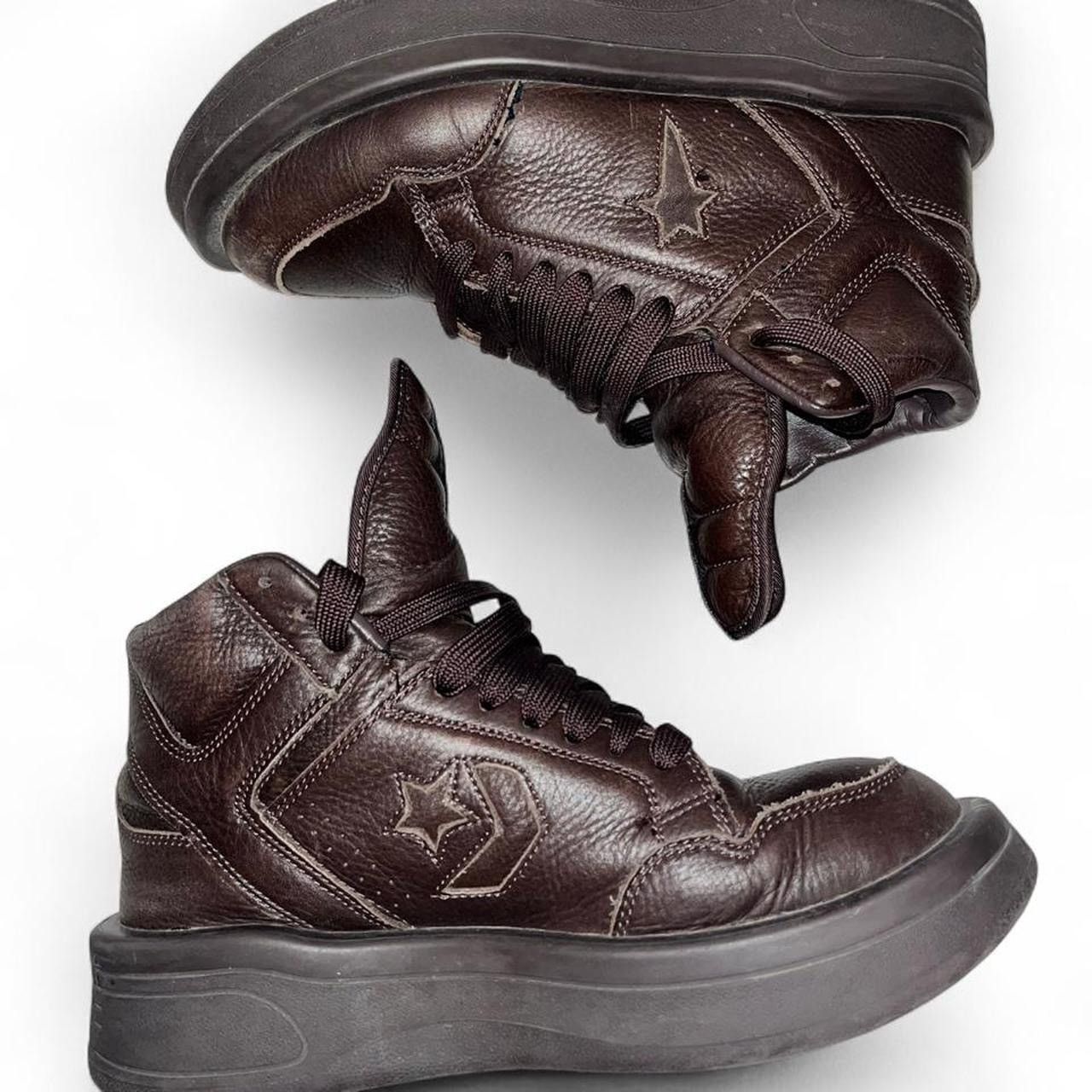 Rick Owens Drkshdw Drkstr Trbwpn Sneakers Hi Size US 8.5 / EU 41-42 - 4 Thumbnail