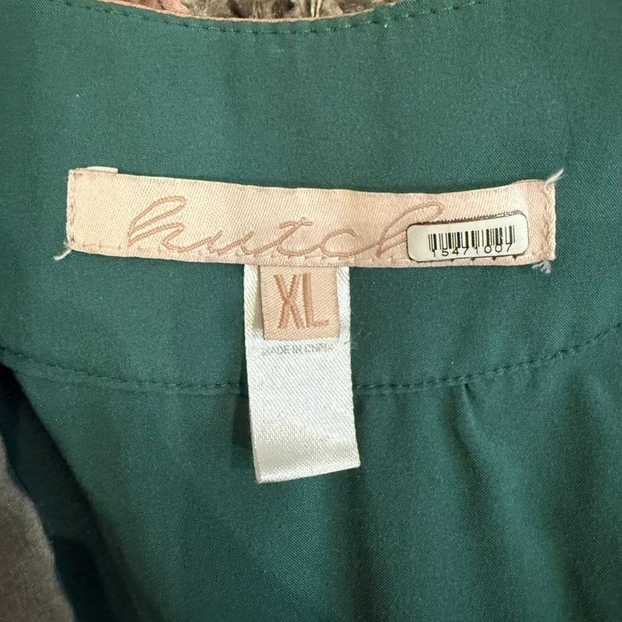 Hutch Hutch V-Neck Long Sleeve Floral Sema Top in Green Multi, XL Size XL / US 12-14 / IT 48-50 - 5 Thumbnail