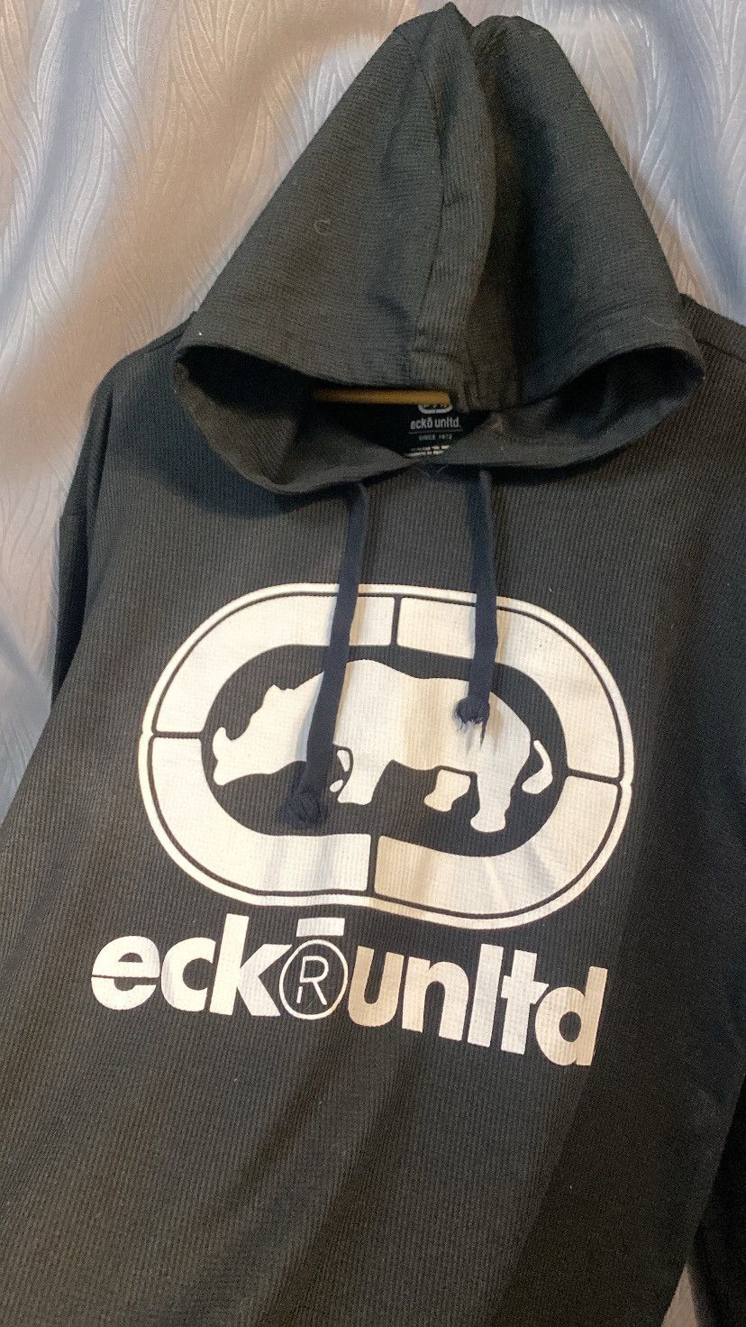 Ecko Unltd. ‼️NEED GONE‼️Ecko Unltd Hoddie Fabric Waffle Black Size US XXL / EU 58 / 5 - 2 Thumbnail