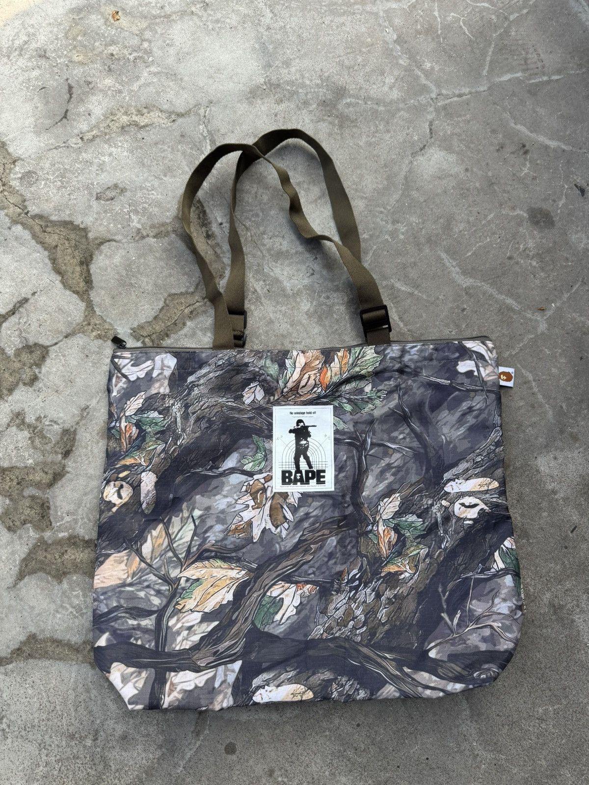 Bape Bape TREE EDGE CAMO Tote bag Size ONE SIZE - 1 Thumbnail