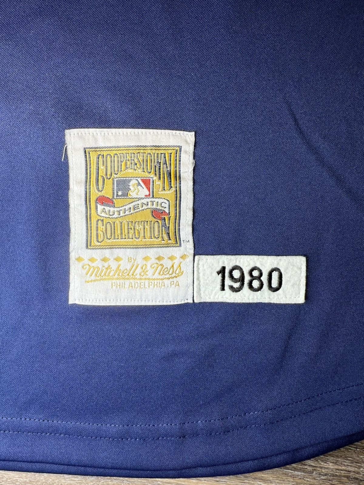 NBA × Vintage Mitchell & Ness NOLAN RYAN Houston Astros Authentic 1980 Size US XXL / EU 58 / 5 - 5 Thumbnail