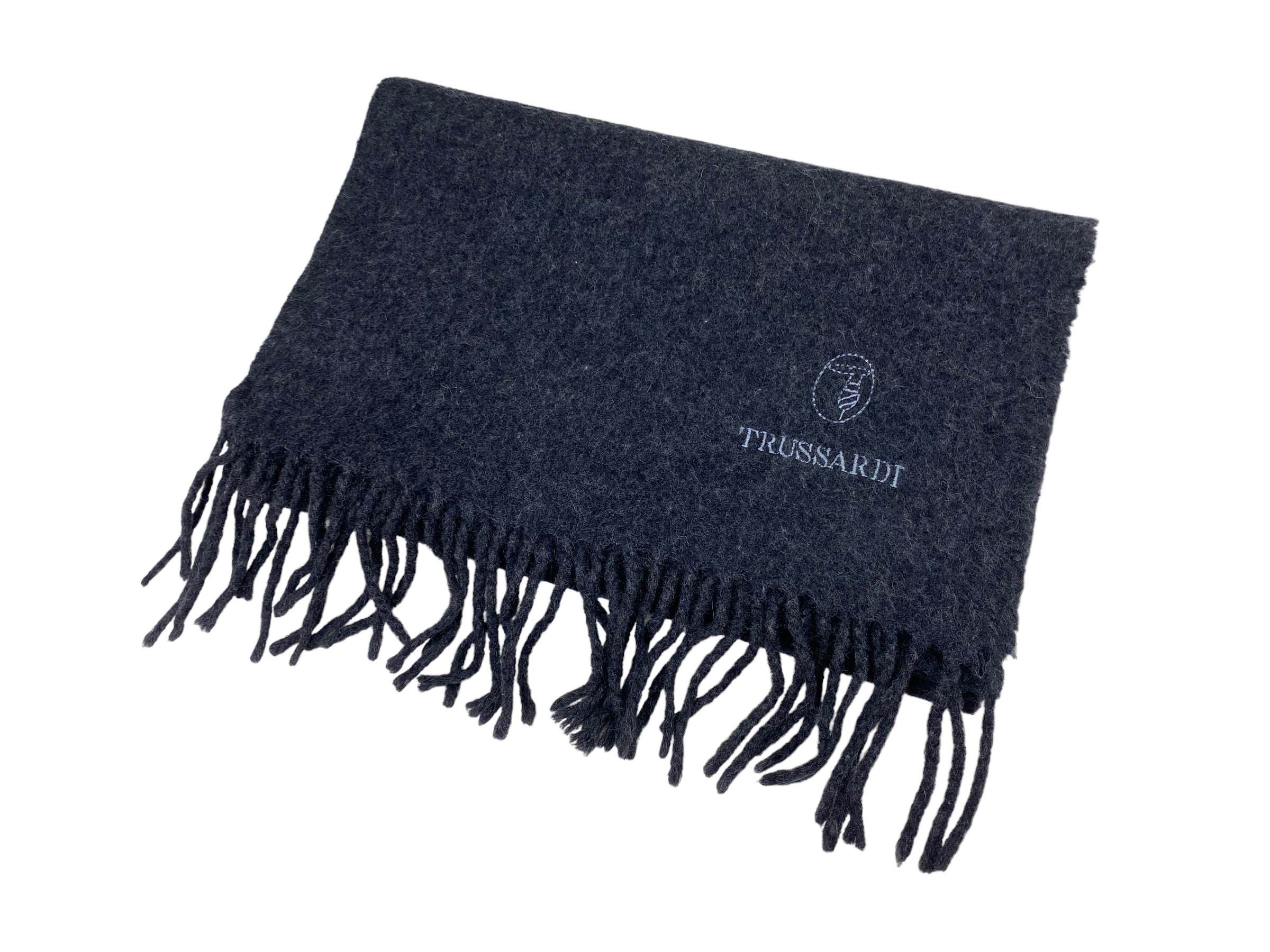 Trussardi × Vintage Trussardi scarf Pure Lambswool Vintage Scarves Size ONE SIZE - 3 Thumbnail