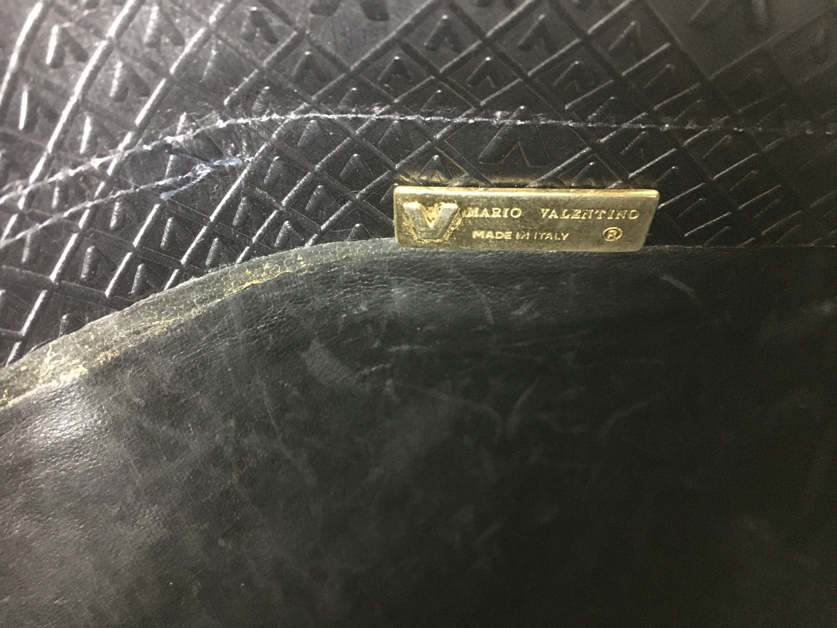 Mario Valentino × Vintage Mario Valentino Clutch Bag Size ONE SIZE - 5 Thumbnail