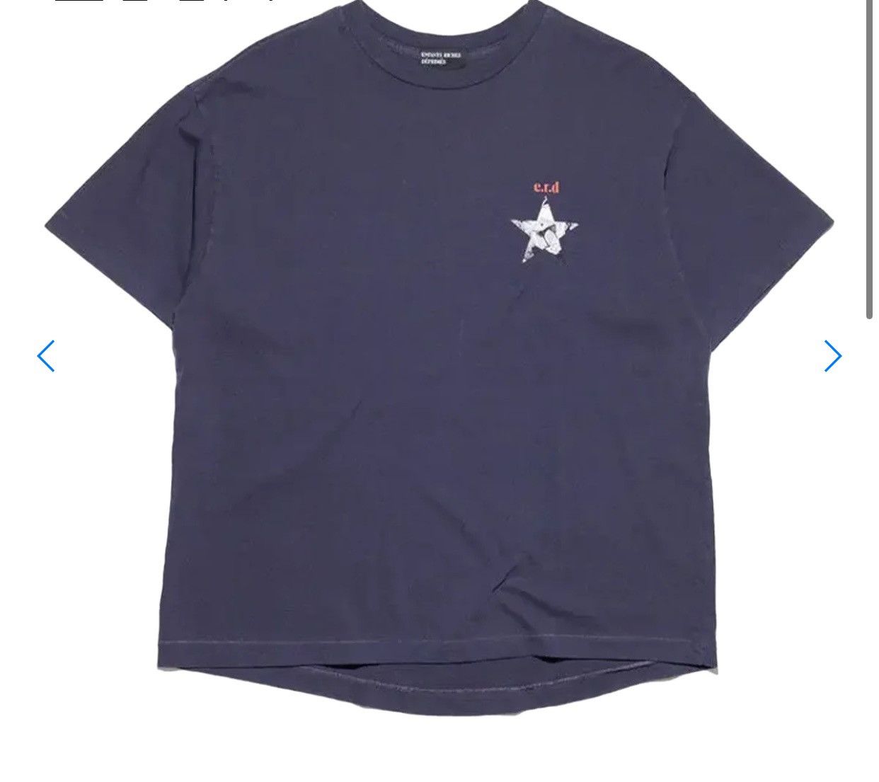 Enfants Riches Deprimes ENFANTS RICHES DEPRIMES PLEASURES DENIED T-SHIRT NIGHTSHADE Size US L / EU 52-54 / 3 - 4 Thumbnail