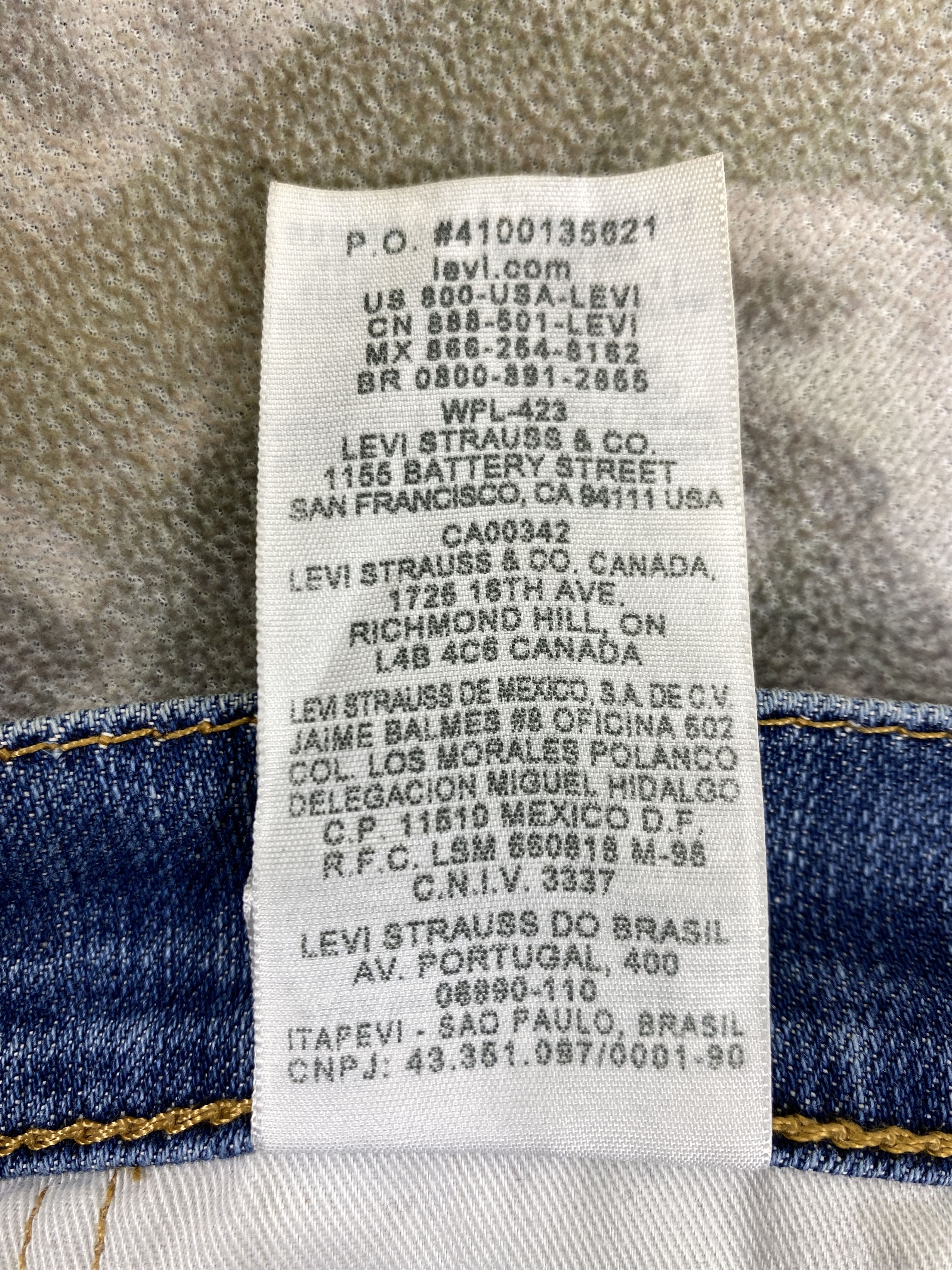 Levi's Vintage Levi's 511 Distressed Denim 31x31 JN064 Size US 31 - 11 Thumbnail