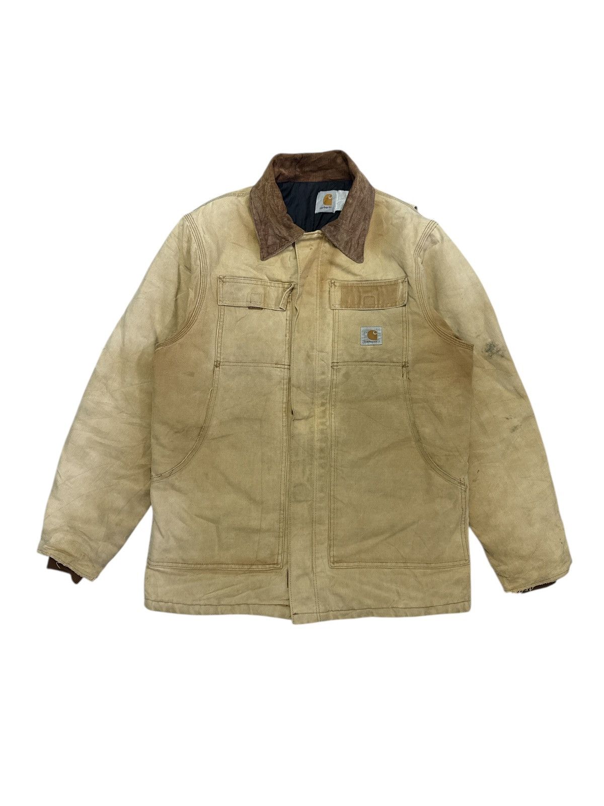 Carhartt VINTAGE 90s CARHARTT CHORE INSULATED ARCTIC JACKET Size US L / EU 52-54 / 3 - 1 Thumbnail
