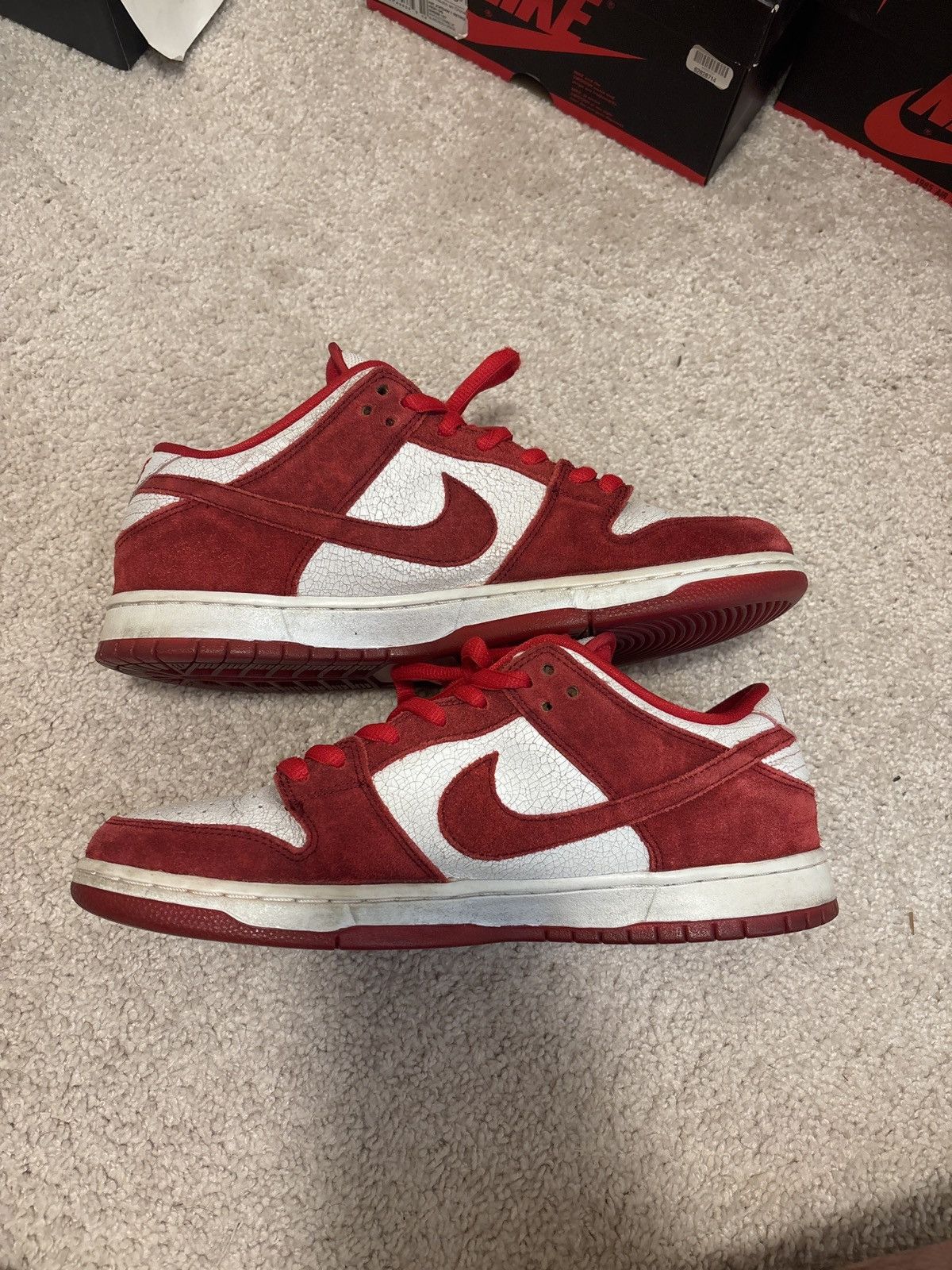 Nike Nike Sb Dunk Valentines 2014 Size US 11 / EU 44 - 2 Thumbnail