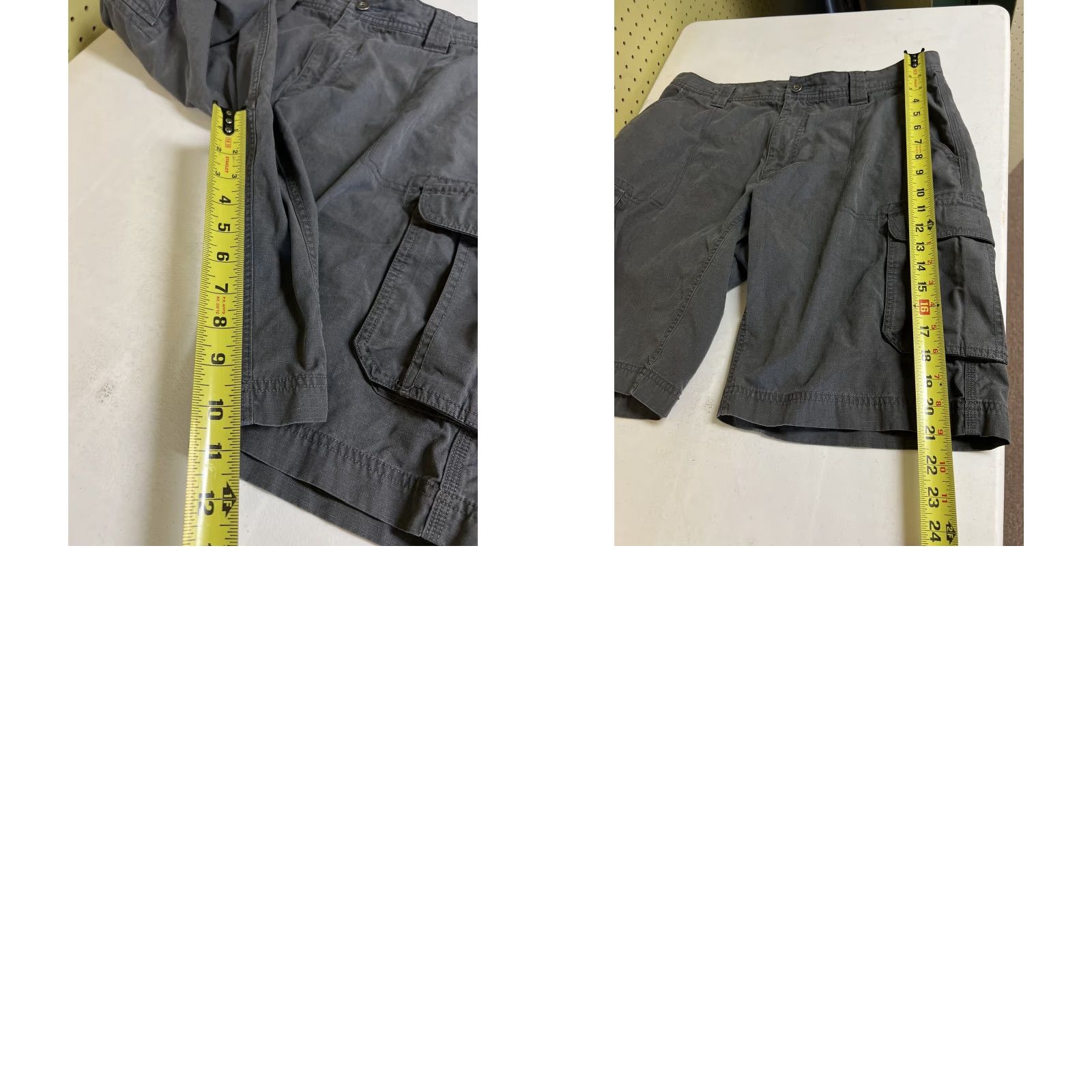 The North Face The North Face Mens 36 Gray Cotton Ripstop Cargo 10” Shorts Flat Front Regular Cargo Pockets Outdoor Shoes/Clothes? Size US 36 / EU 52 - 8 Thumbnail